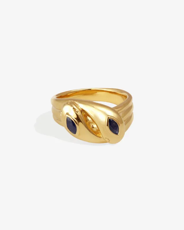 El Ring Gold Vermeil sold by Temple of the Sun