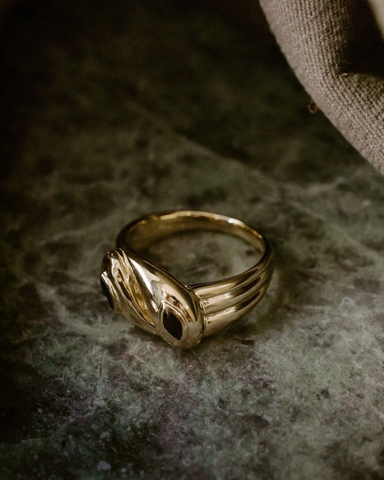 El Ring Gold Vermeil sold by Temple of the Sun product image thumbnail 3