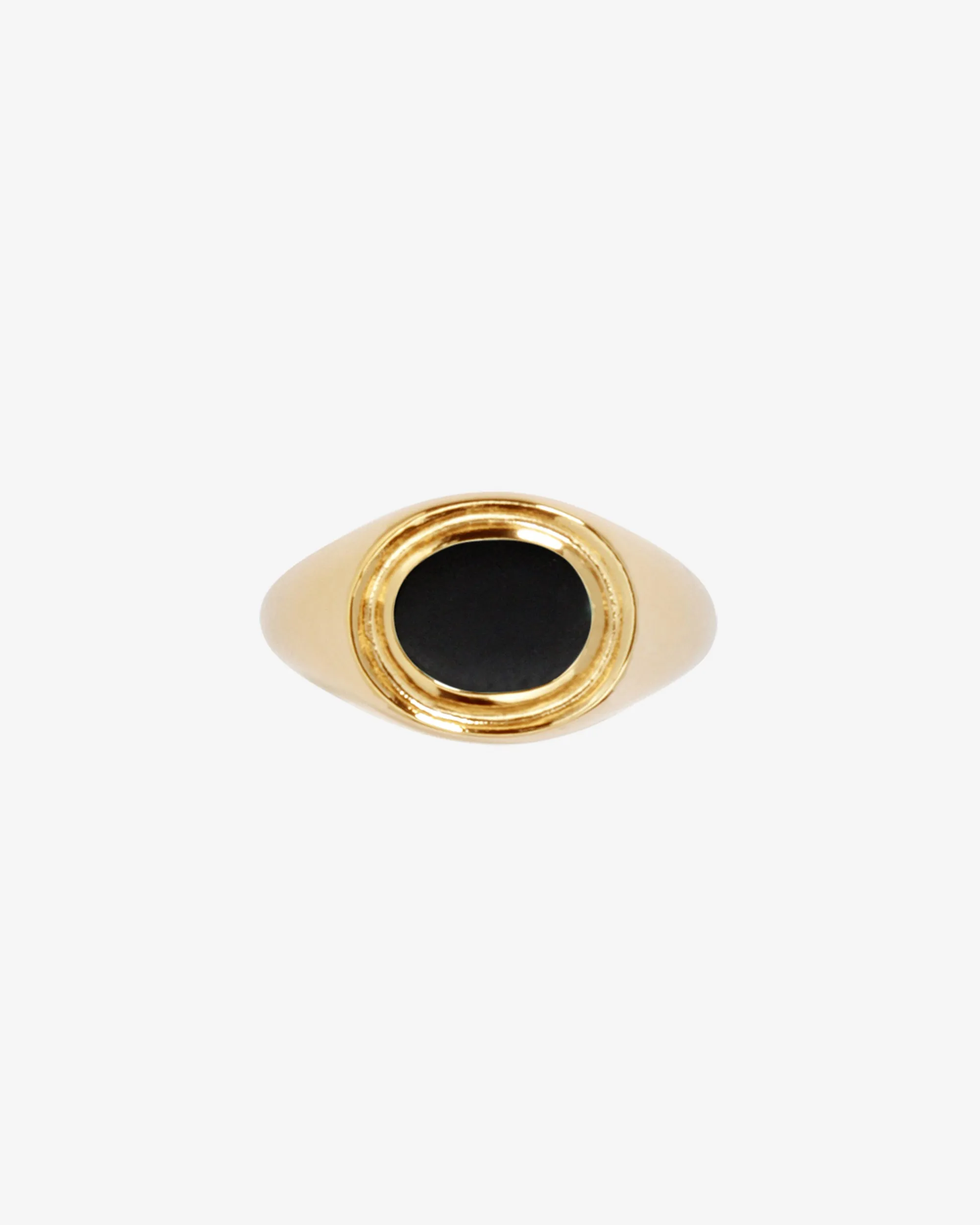 Kosmos Ring Onyx Gold Vermeil sold by Temple of the Sun product image thumbnail 4