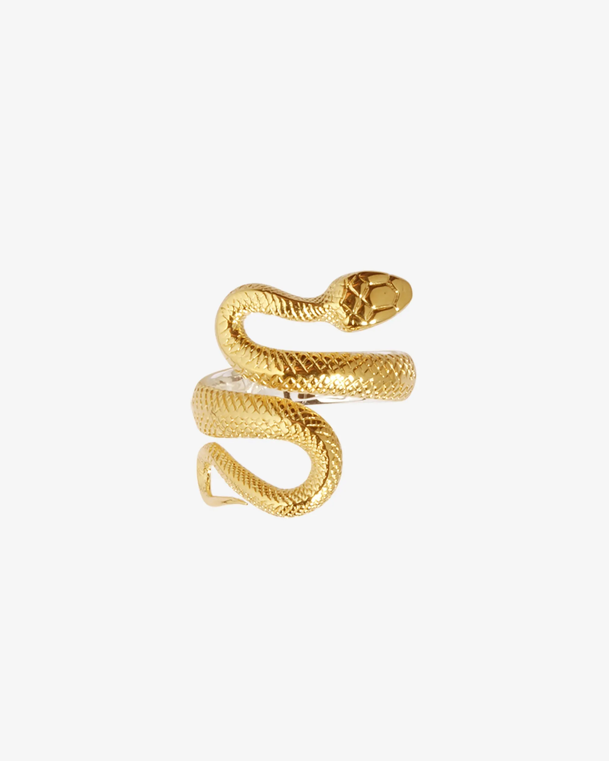 Serpent Ring Gold Vermeil sold by Temple of the Sun product image thumbnail 4