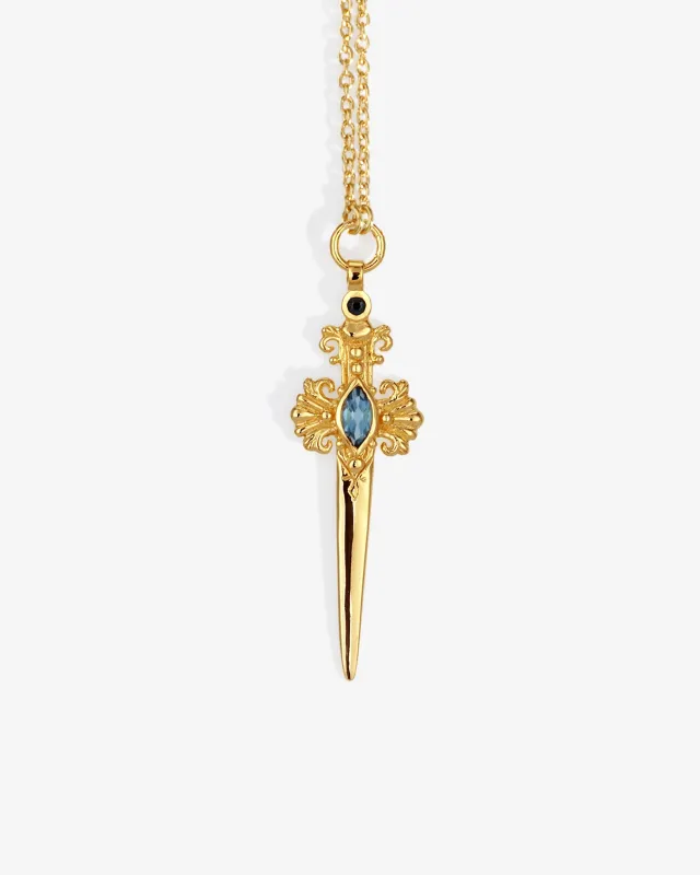 Themis Necklace Gold Vermeil sold by Temple of the Sun