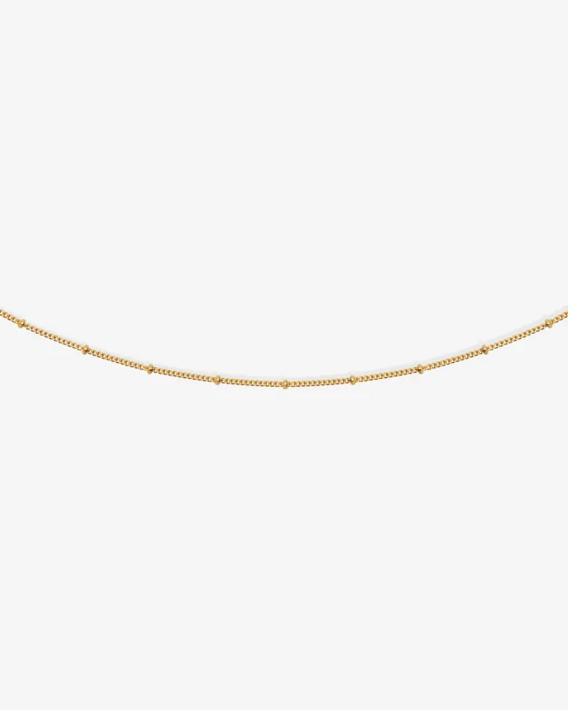 Fine Choker Chain Necklace Gold Vermeil sold by Temple of the Sun