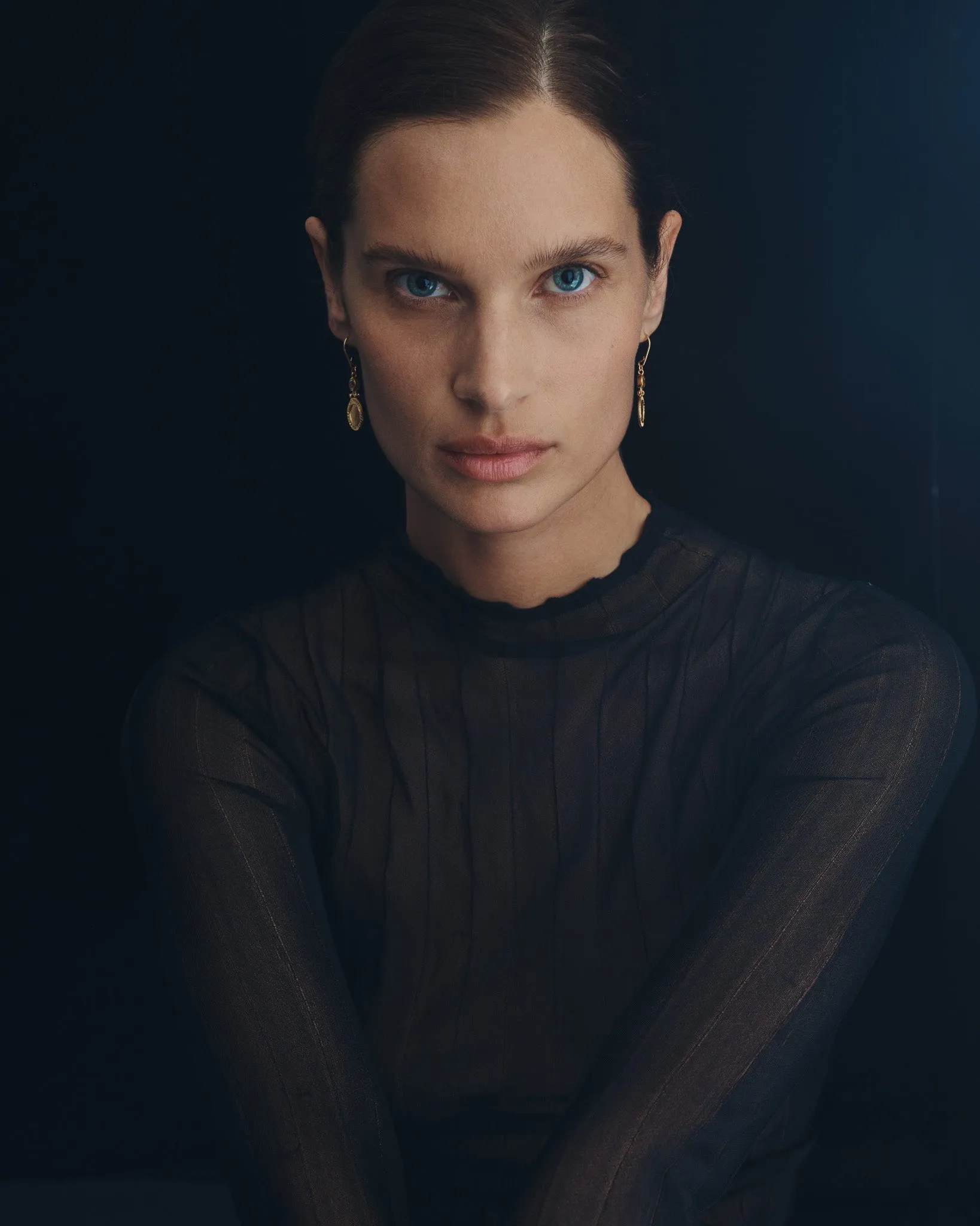 Solar Earrings Gold Vermeil sold by Temple of the Sun product image thumbnail 5