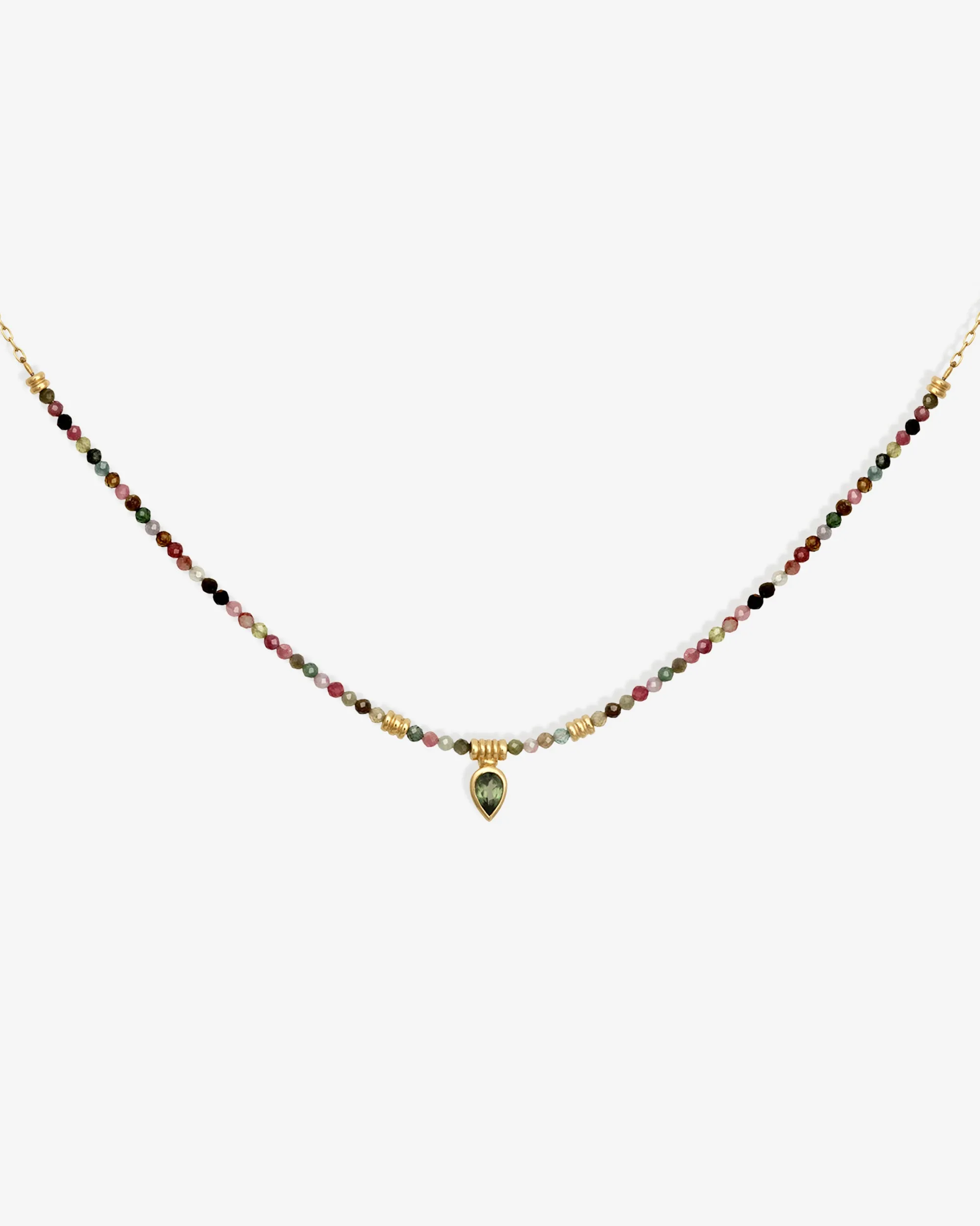 Santorini Necklace Gold Vermeil sold by Temple of the Sun product image thumbnail 4