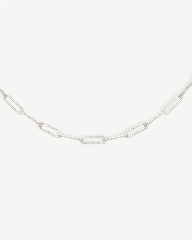 Kiya Chain Necklace Silver made by Temple of the Sun