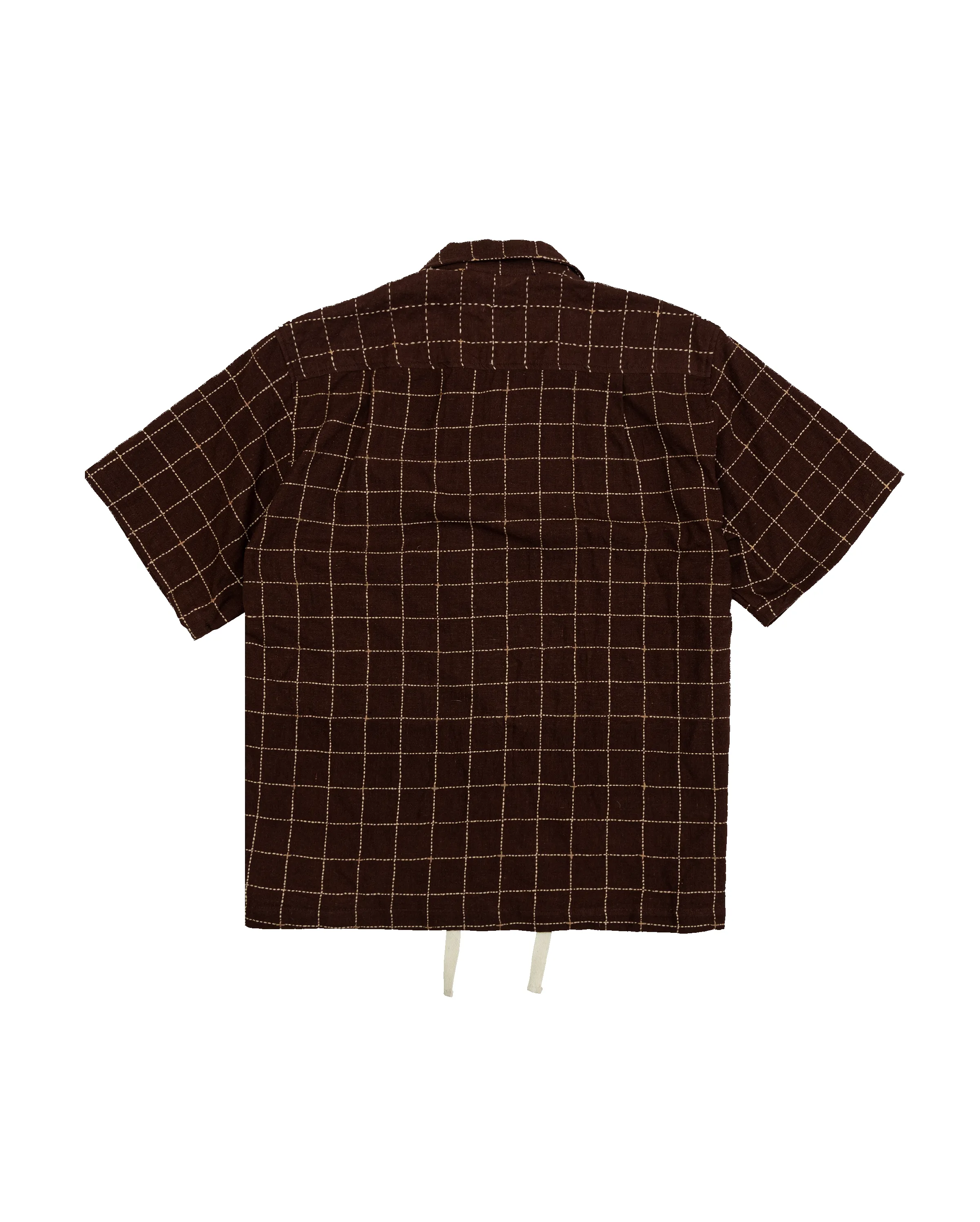 '72 Segundo Smock- Kantha Hand-stitched Grid sold by Paratodo Co product image thumbnail 2