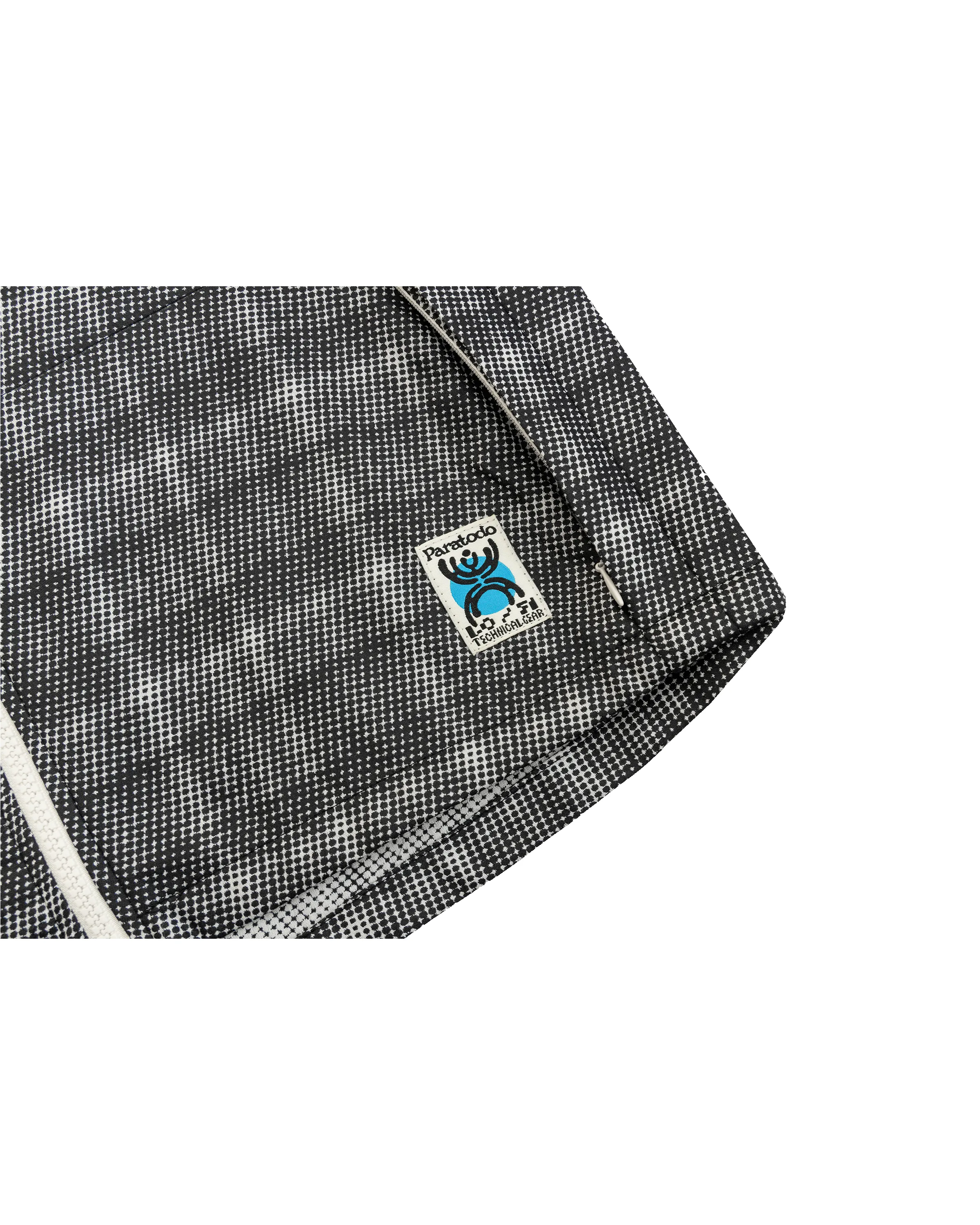 Jungla Tech Shirt: B/W Moire sold by Paratodo Co product image thumbnail 3