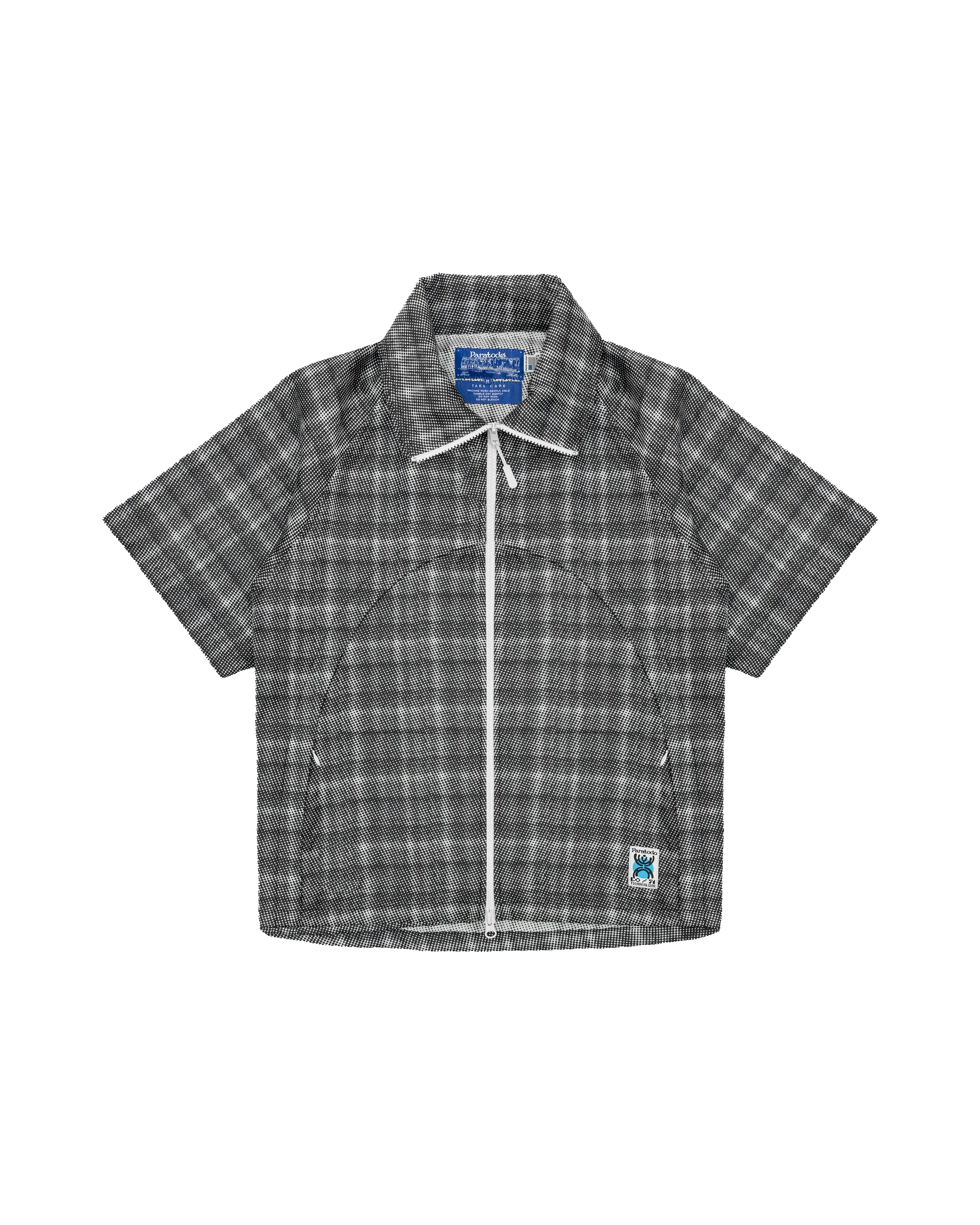 Jungla Tech Shirt: B/W Moire sold by Paratodo Co