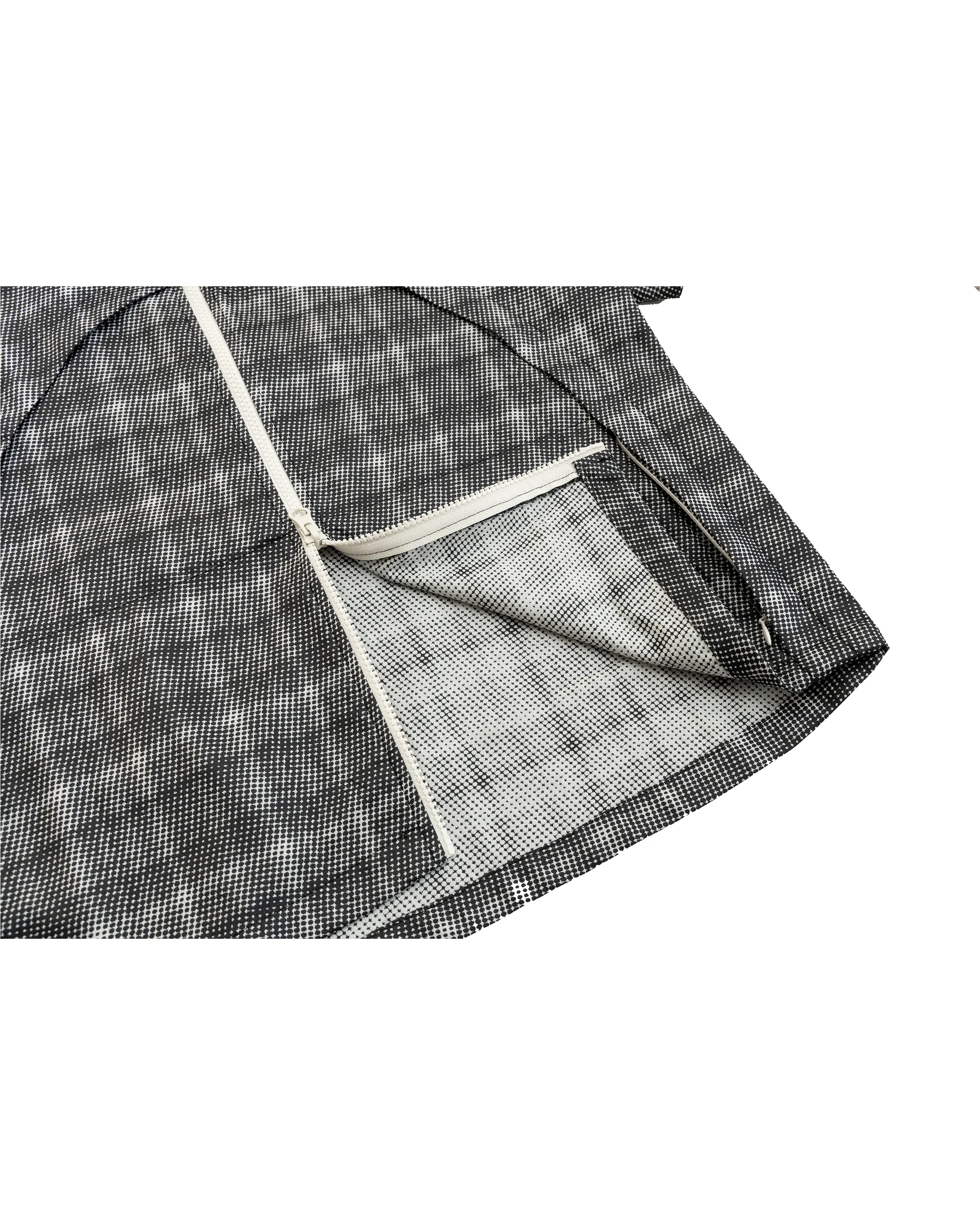 Jungla Tech Shirt: B/W Moire sold by Paratodo Co product image thumbnail 5