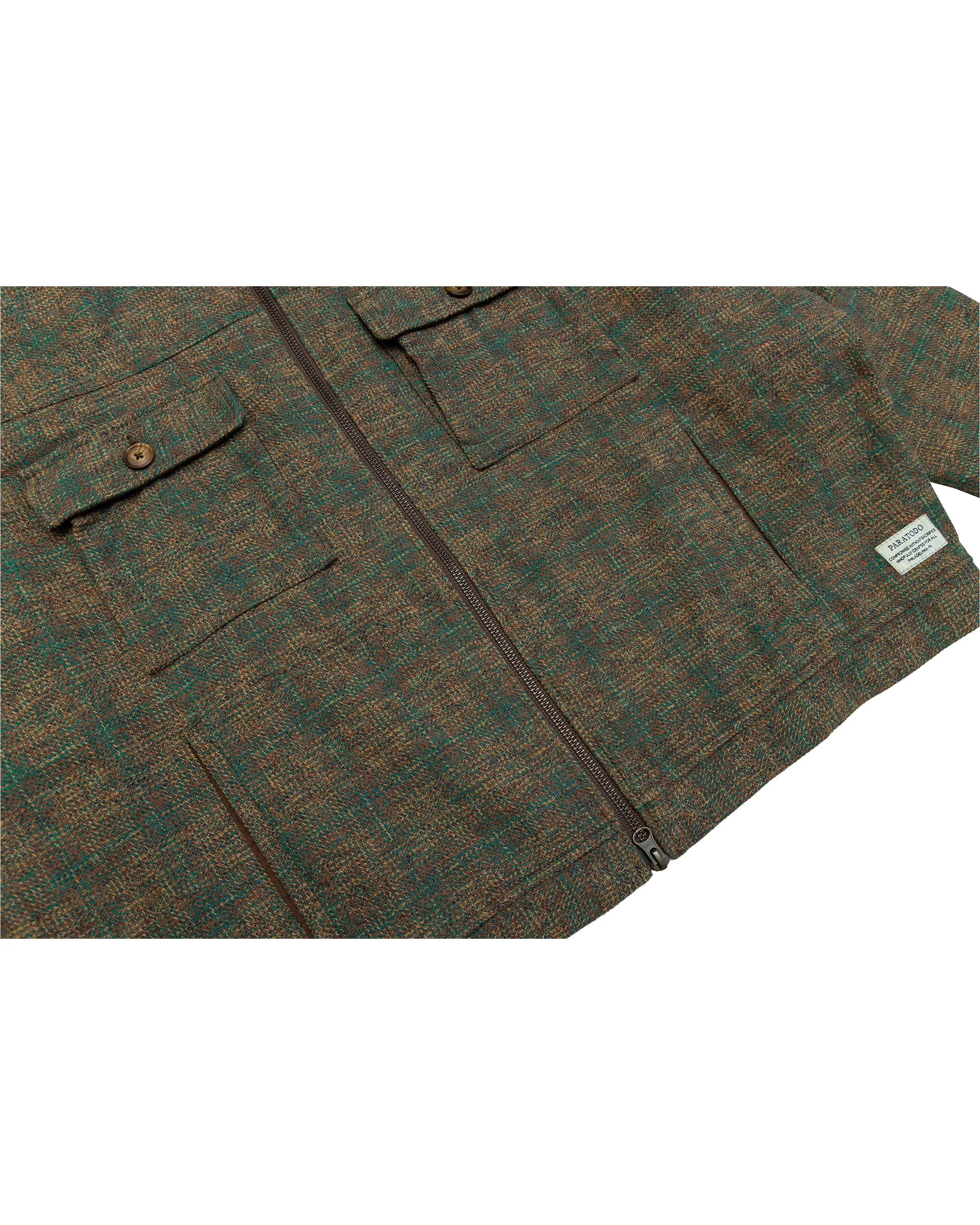 Archetype Jacket: Yarn Dyed Plaid sold by Paratodo Co product image thumbnail 4