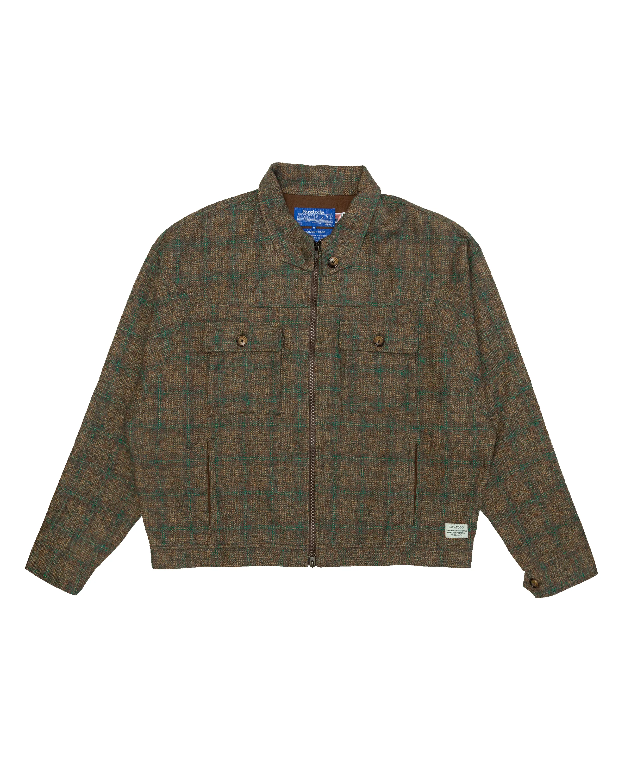 Archetype Jacket: Yarn Dyed Plaid sold by Paratodo Co