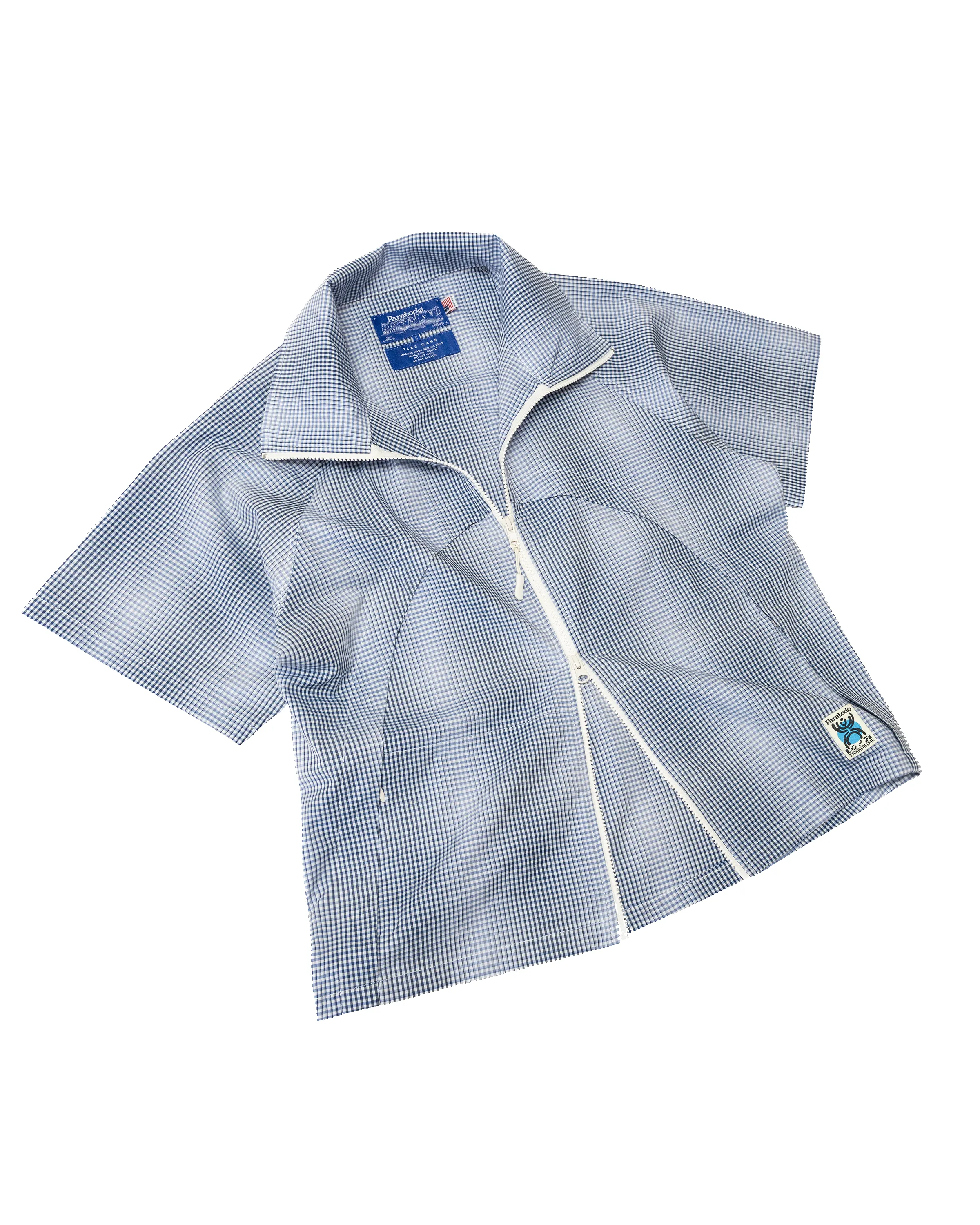 Jungla Tech Shirt: Moire Plaid sold by Paratodo Co product image thumbnail 3