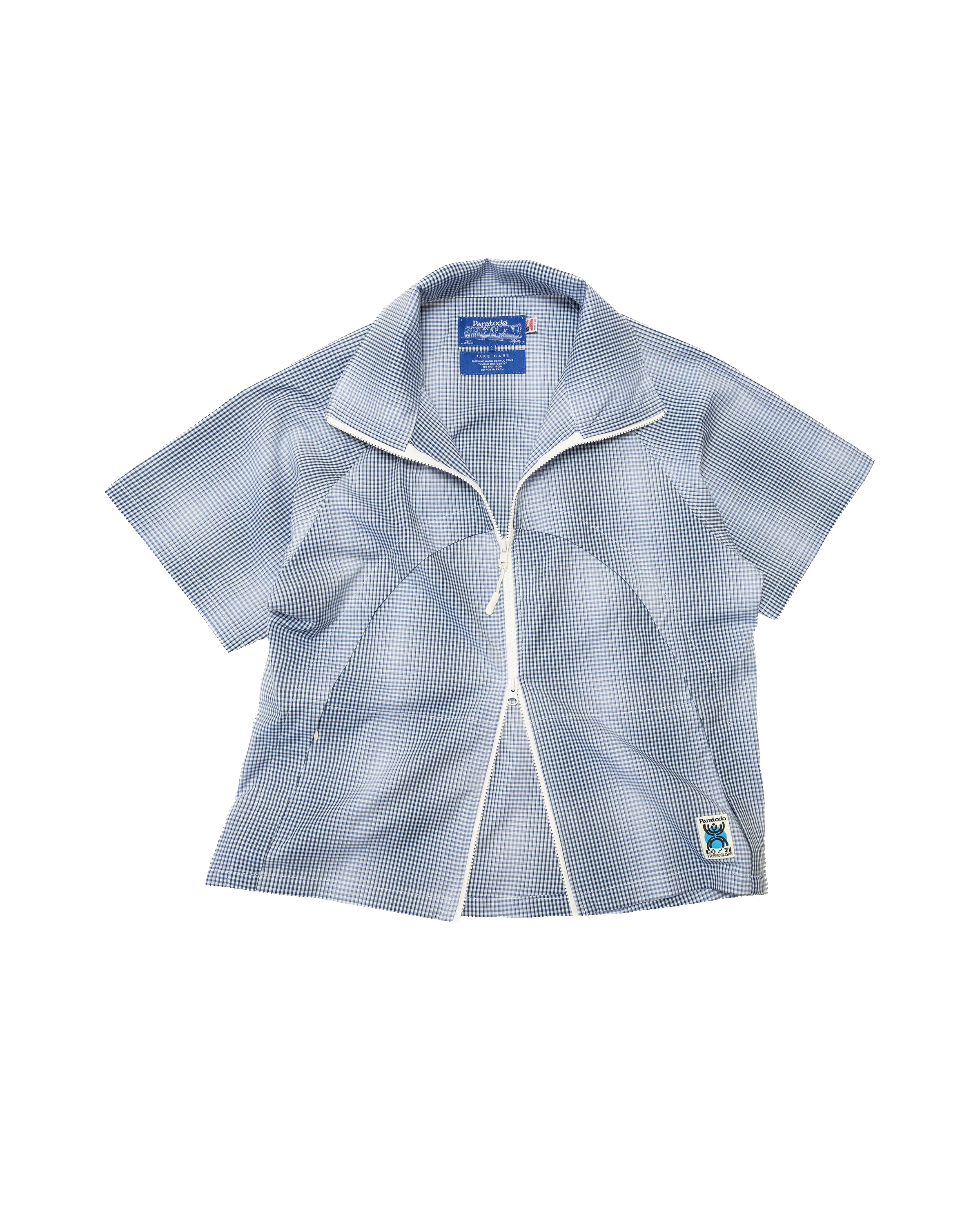 Jungla Tech Shirt: Moire Plaid sold by Paratodo Co product image thumbnail 2