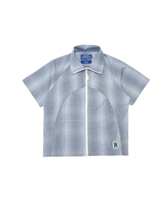 Jungla Tech Shirt: Moire Plaid sold by Paratodo Co