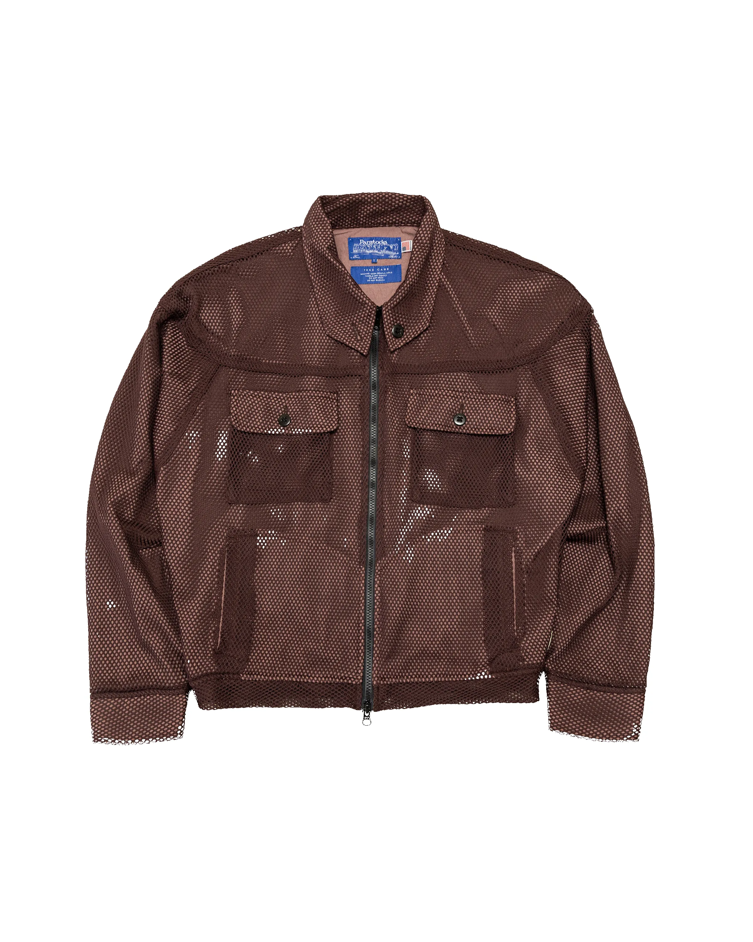 Archetype Jacket: Night/Oak Mesh sold by Paratodo Co