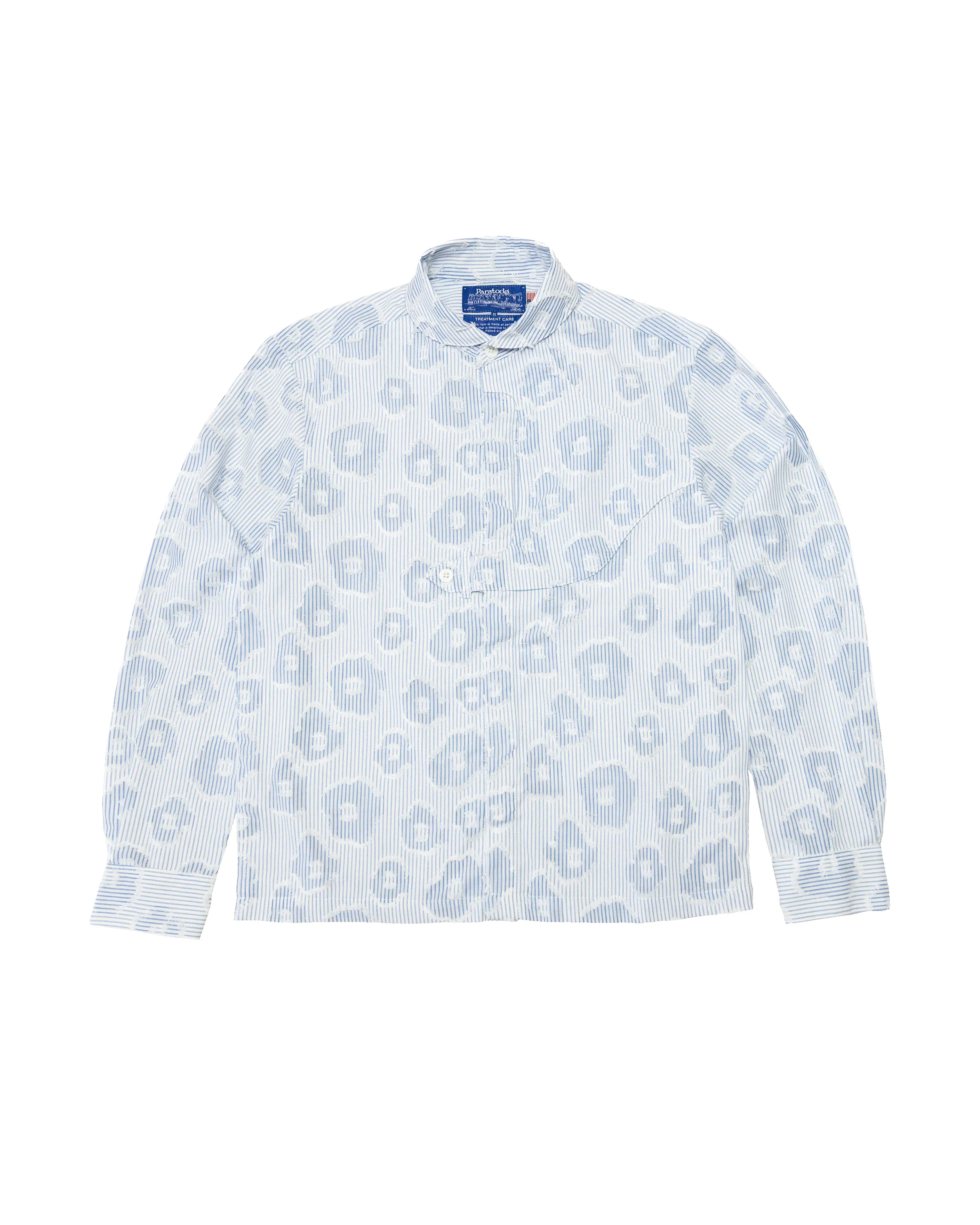 Gonia Shirt: Floral Stripes sold by Paratodo Co