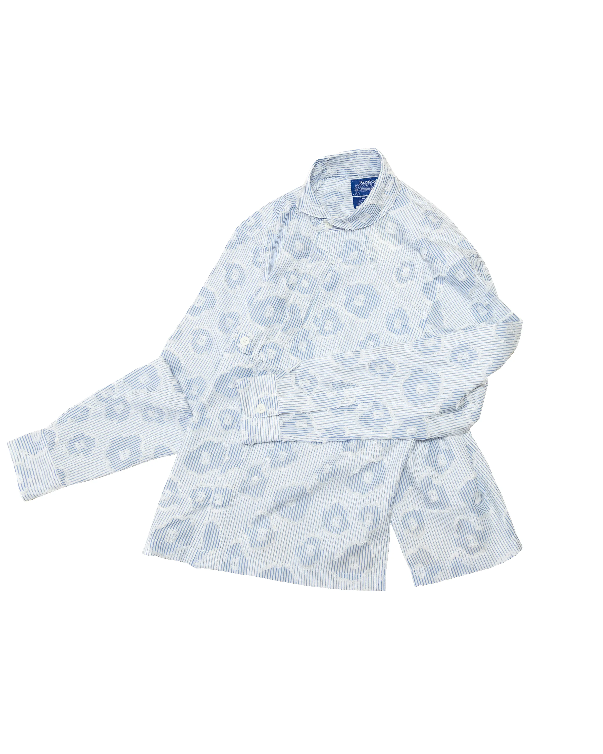 Gonia Shirt: Floral Stripes sold by Paratodo Co product image thumbnail 2