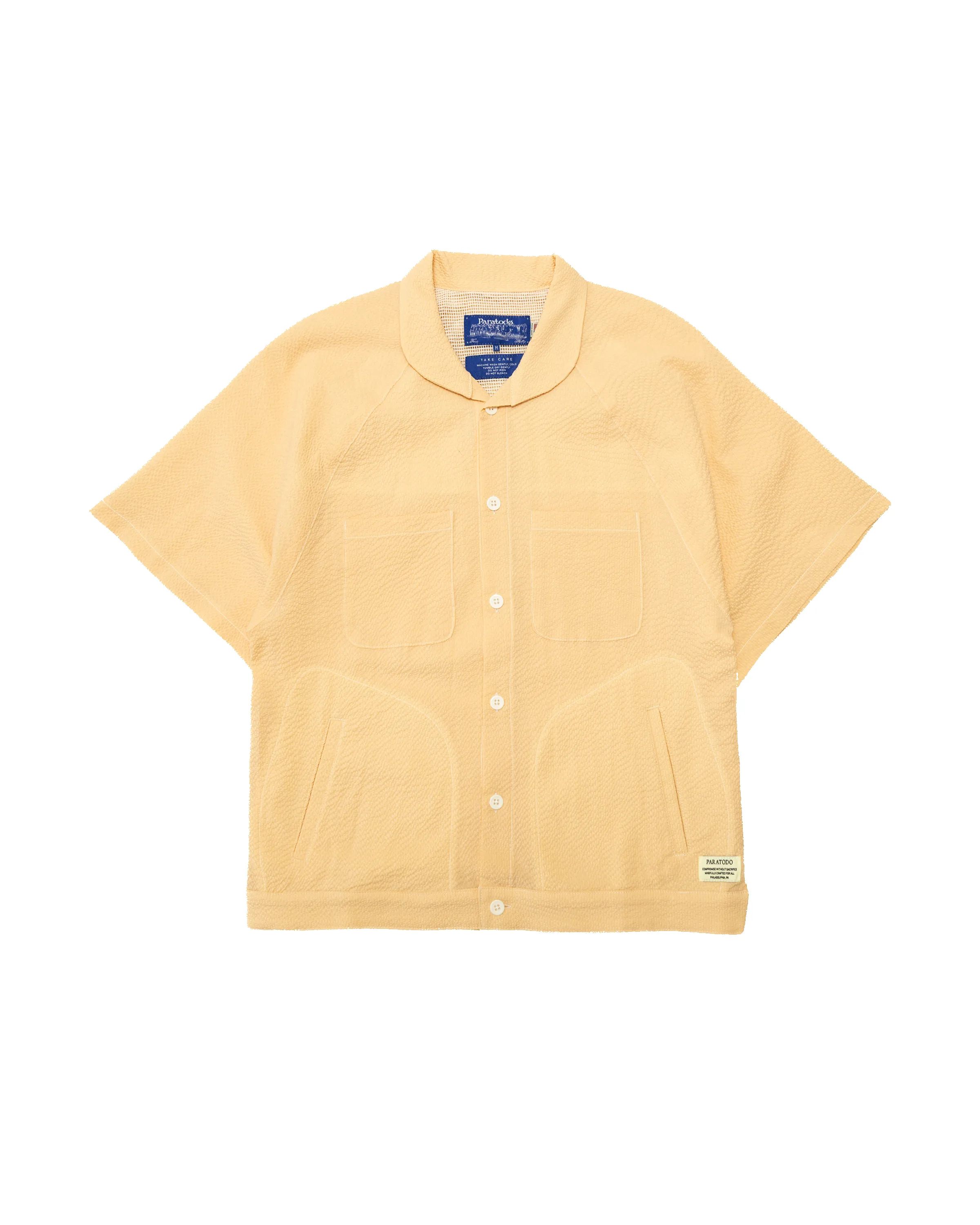 Millie Shirt: Daisy Seersucker sold by Paratodo Co