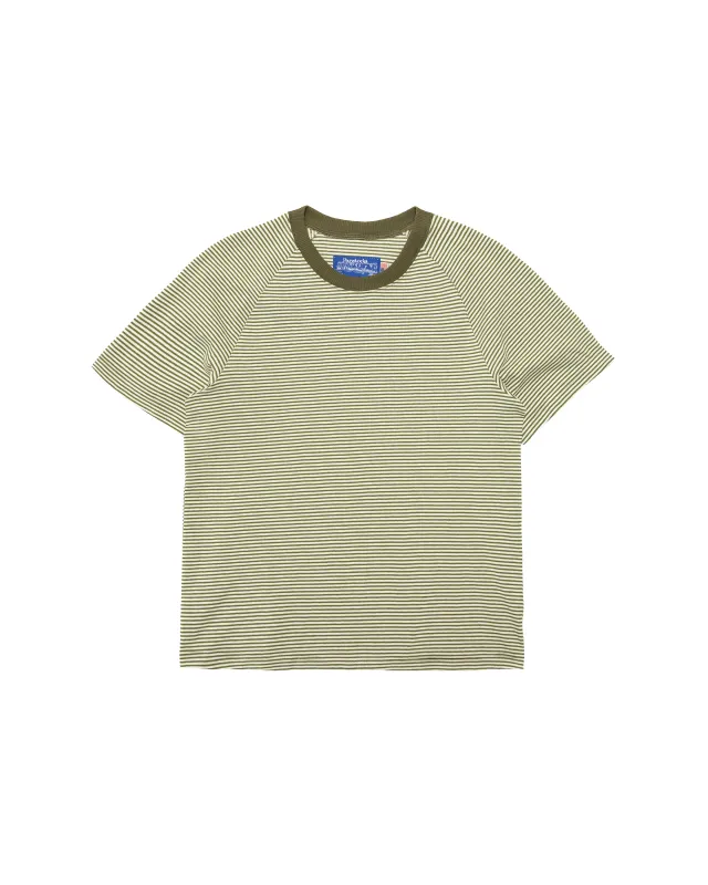 Lo-Fi Tee: Hunter Stripe sold by Paratodo Co