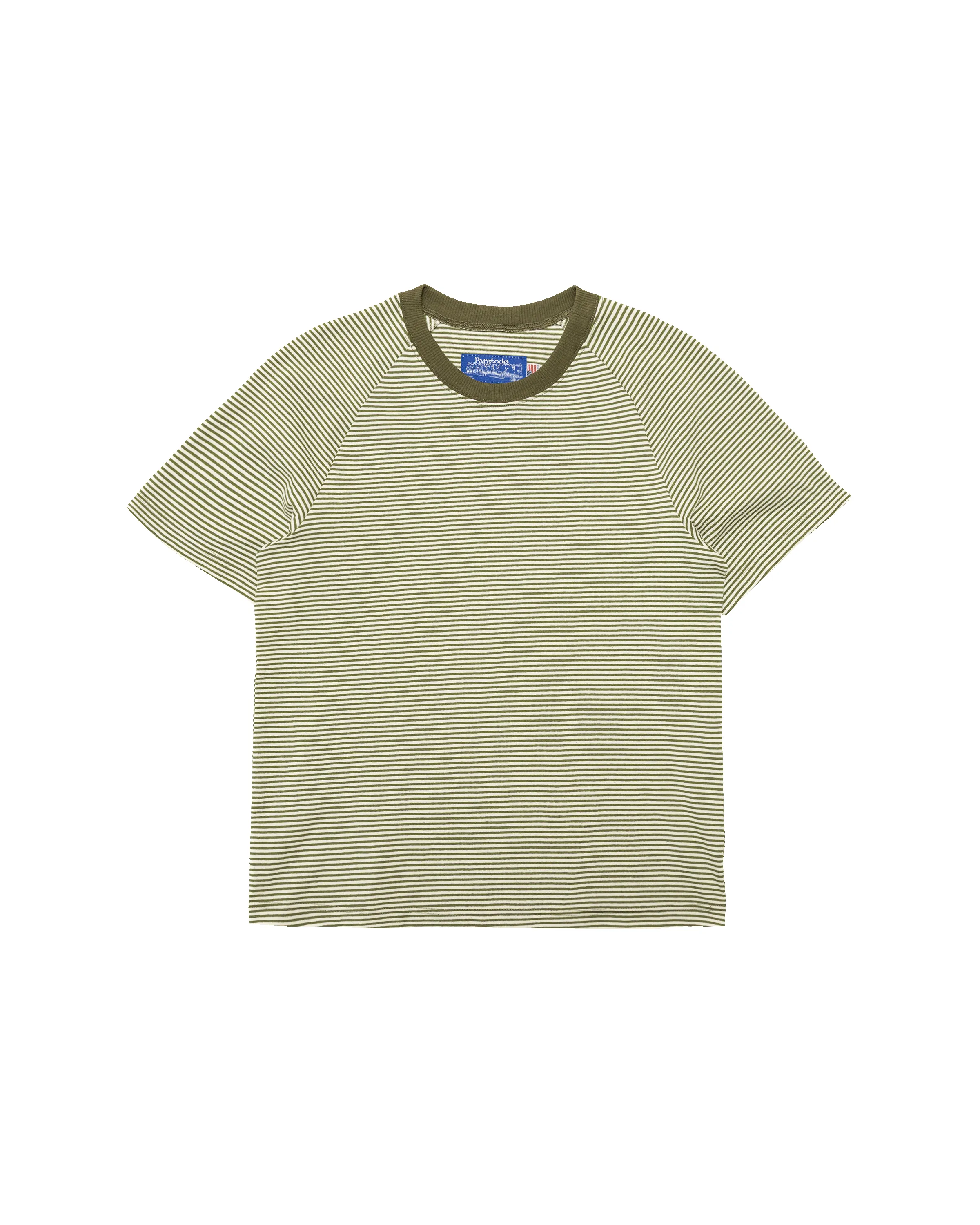 Lo-Fi Tee: Hunter Stripe sold by Paratodo Co