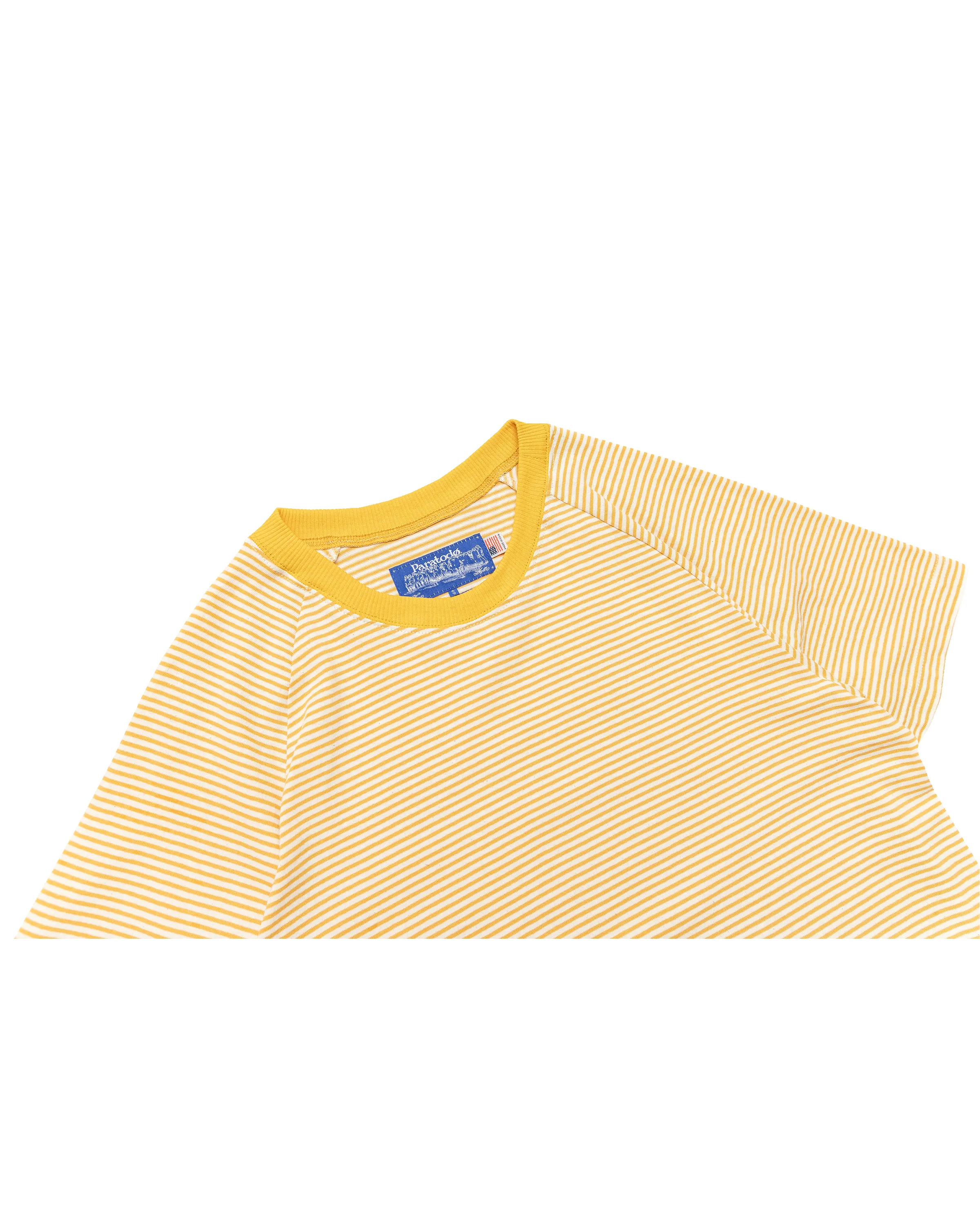 Lo-Fi Tee: Golden Stripe sold by Paratodo Co product image thumbnail 3