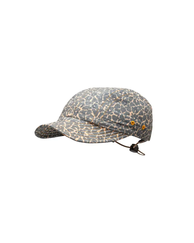 Lo-Fi Runner Cap: Handblock Floral sold by Paratodo Co
