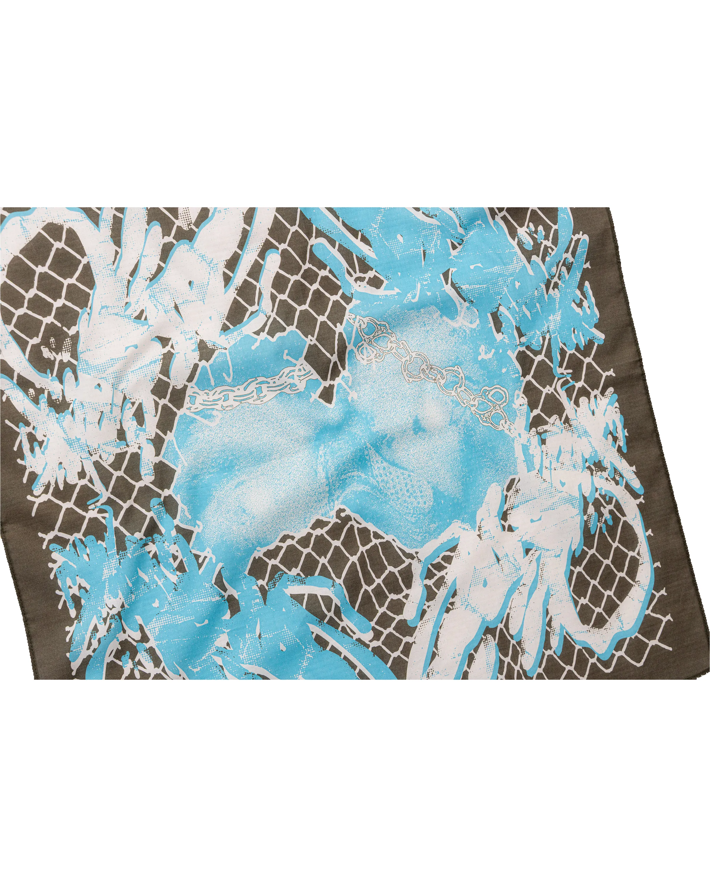 Chainlink Bandana: Olive green sold by Paratodo Co product image thumbnail 4
