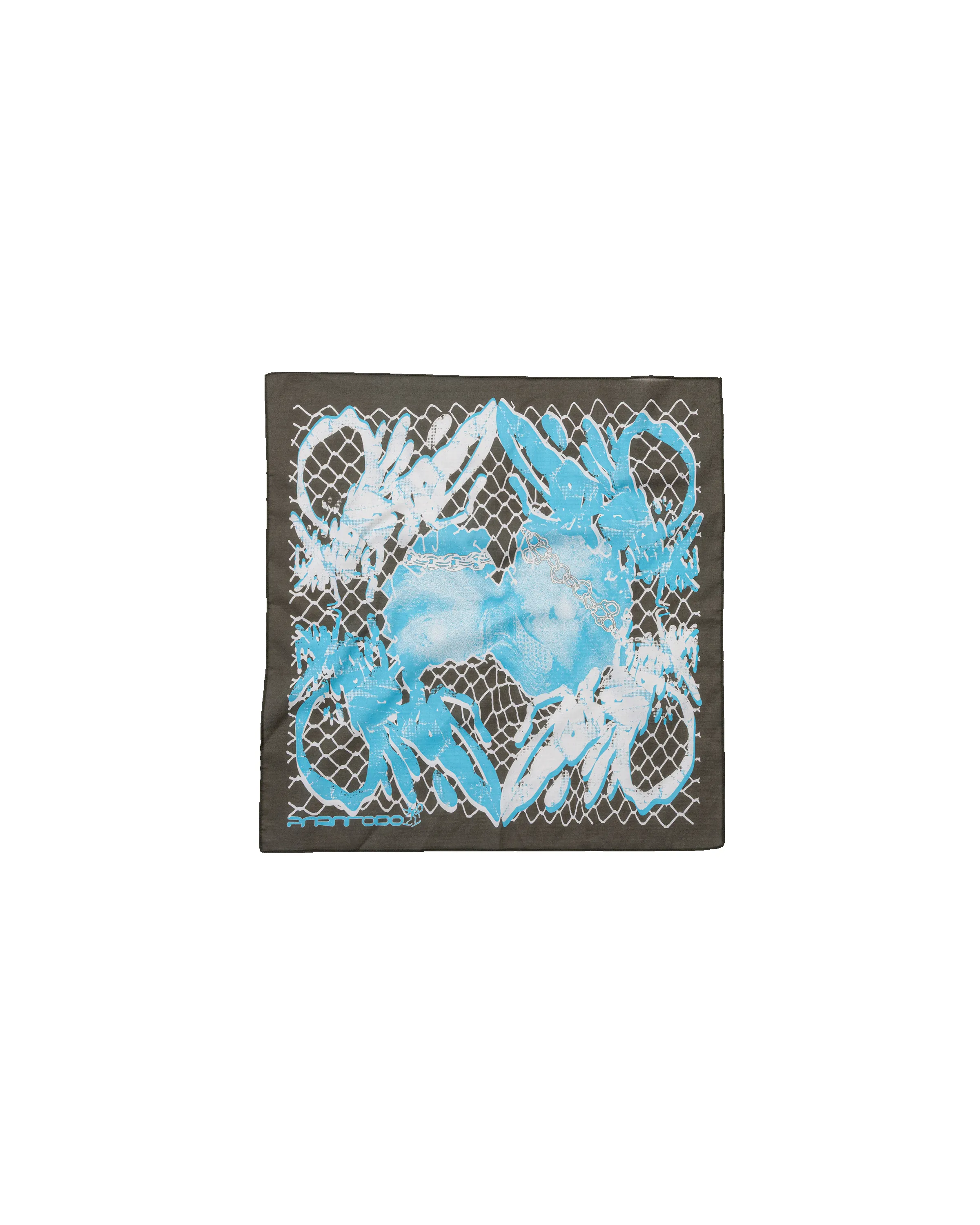 Chainlink Bandana: Olive green sold by Paratodo Co