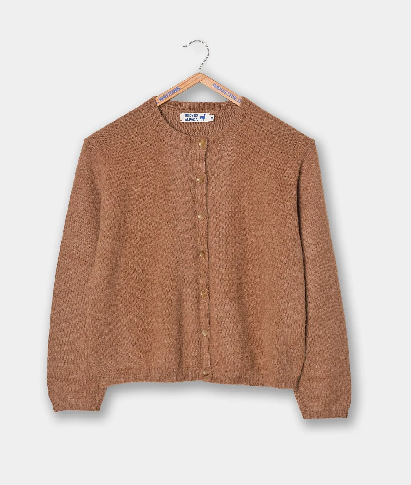 Alpaca Cropped Cardigan sold by Industry of All Nations product image thumbnail 2