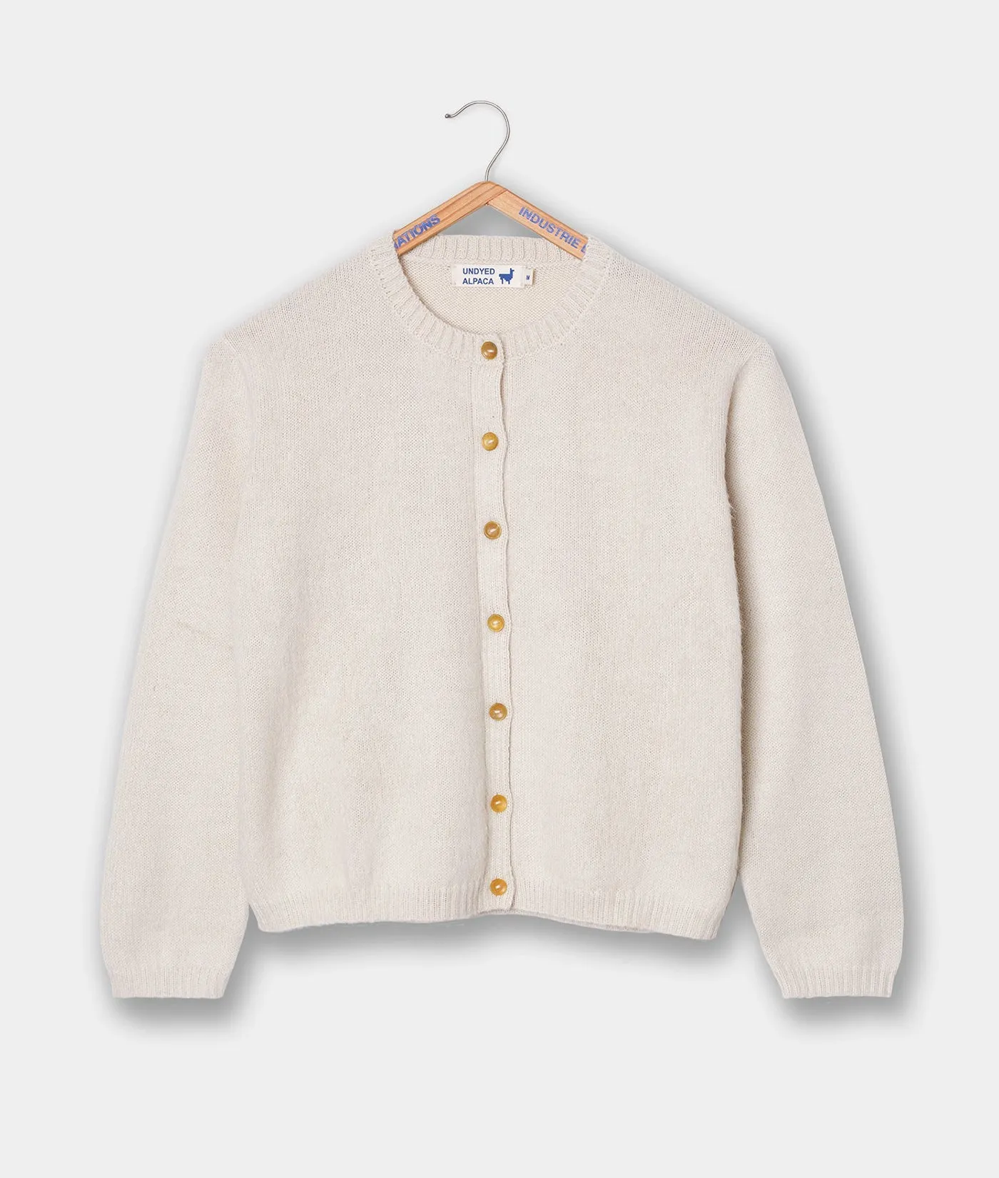 Alpaca Cropped Cardigan sold by Industry of All Nations