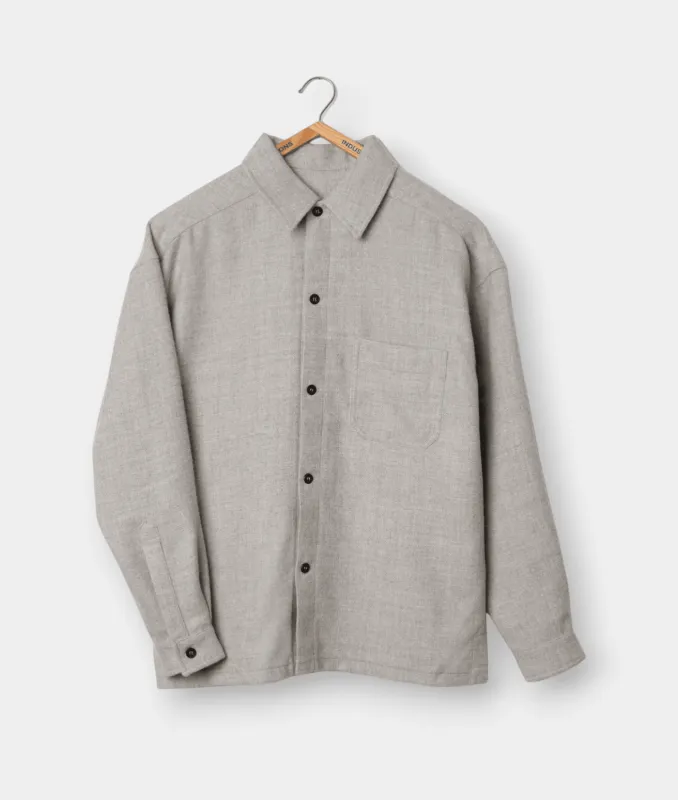 Alpaca Shirt Jacket made by Industry of All Nations