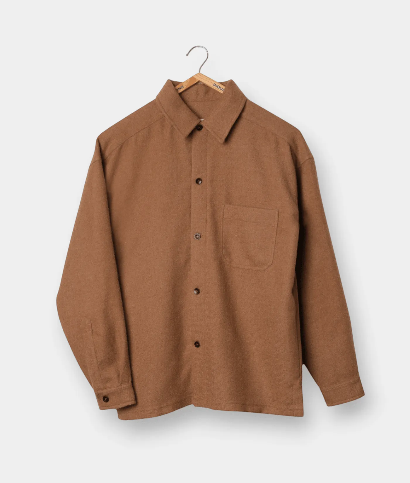 Alpaca Shirt Jacket sold by Industry of All Nations product image thumbnail 2