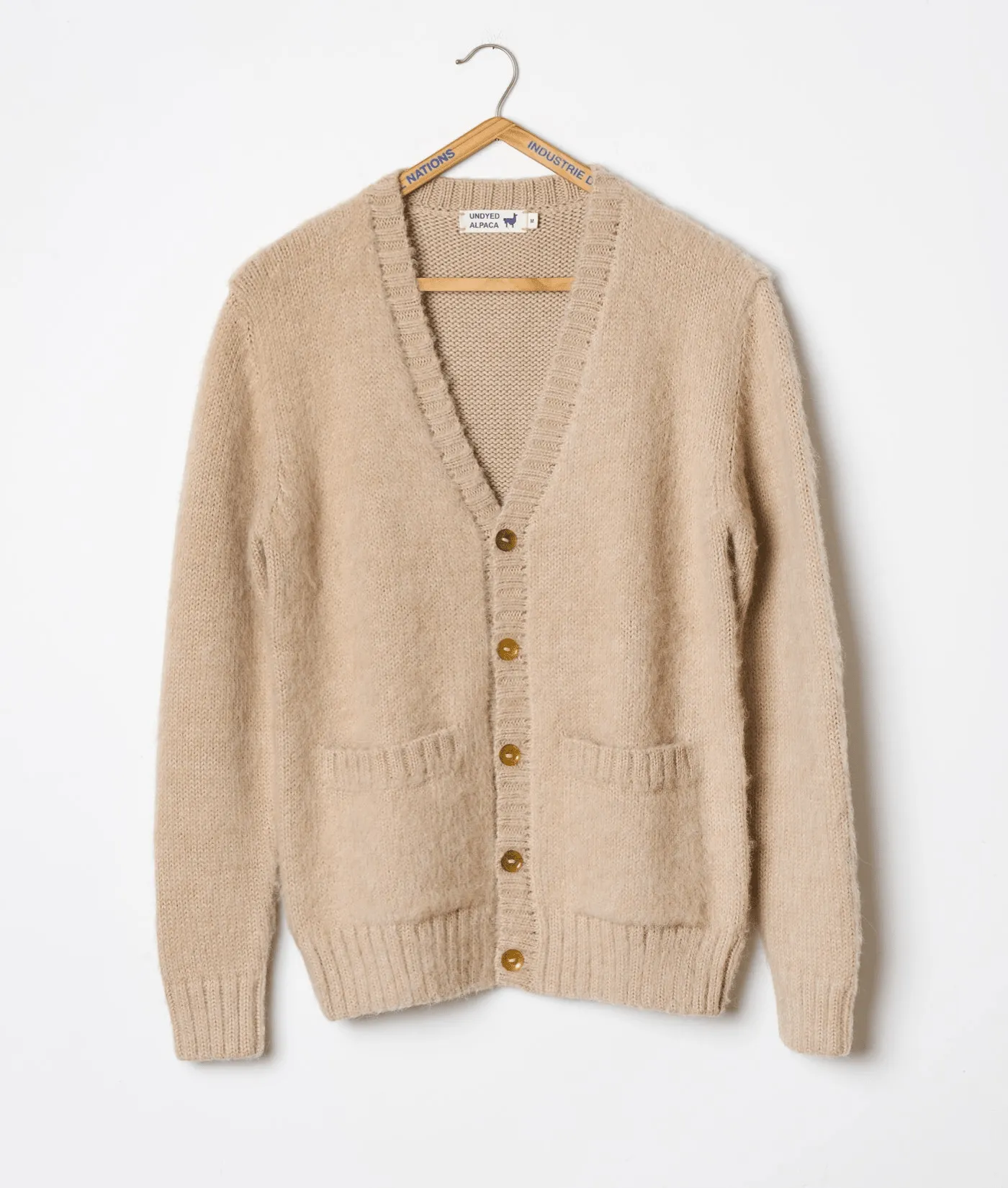 Alpaca Hand-Knit Cardigan sold by Industry of All Nations product image thumbnail 4