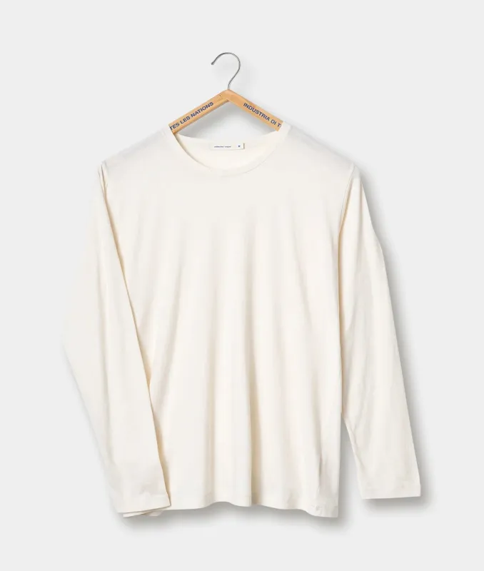 Clean Crewneck Long Sleeve T-shirt made by Industry of All Nations