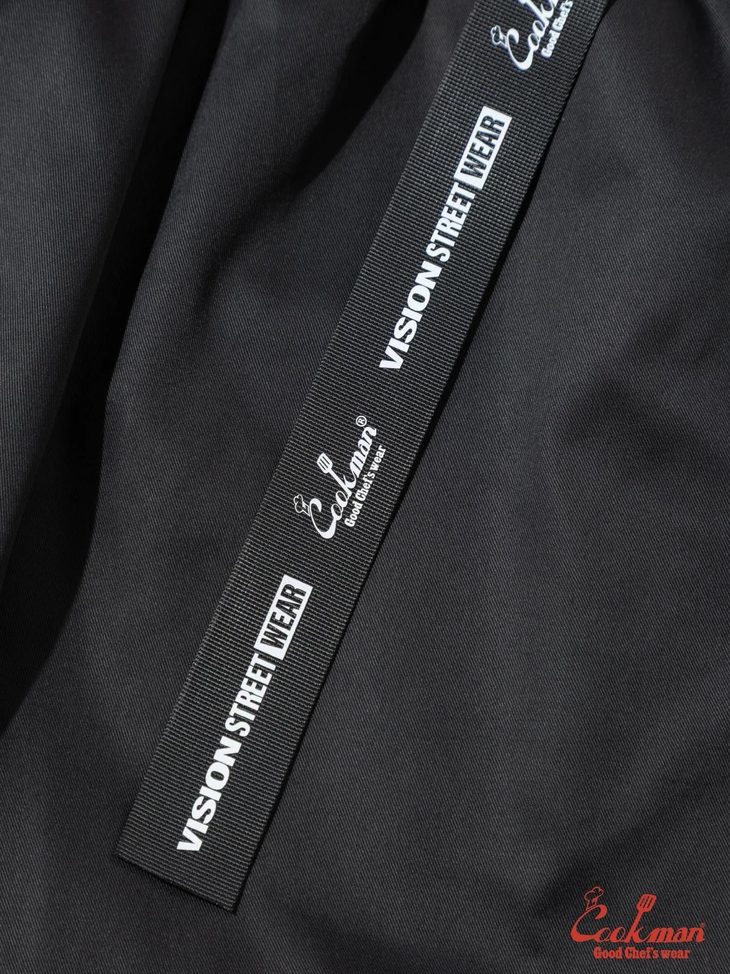 Chef Pants Semiwide Black Belt - Vision : Black sold by Cookman product image thumbnail 3