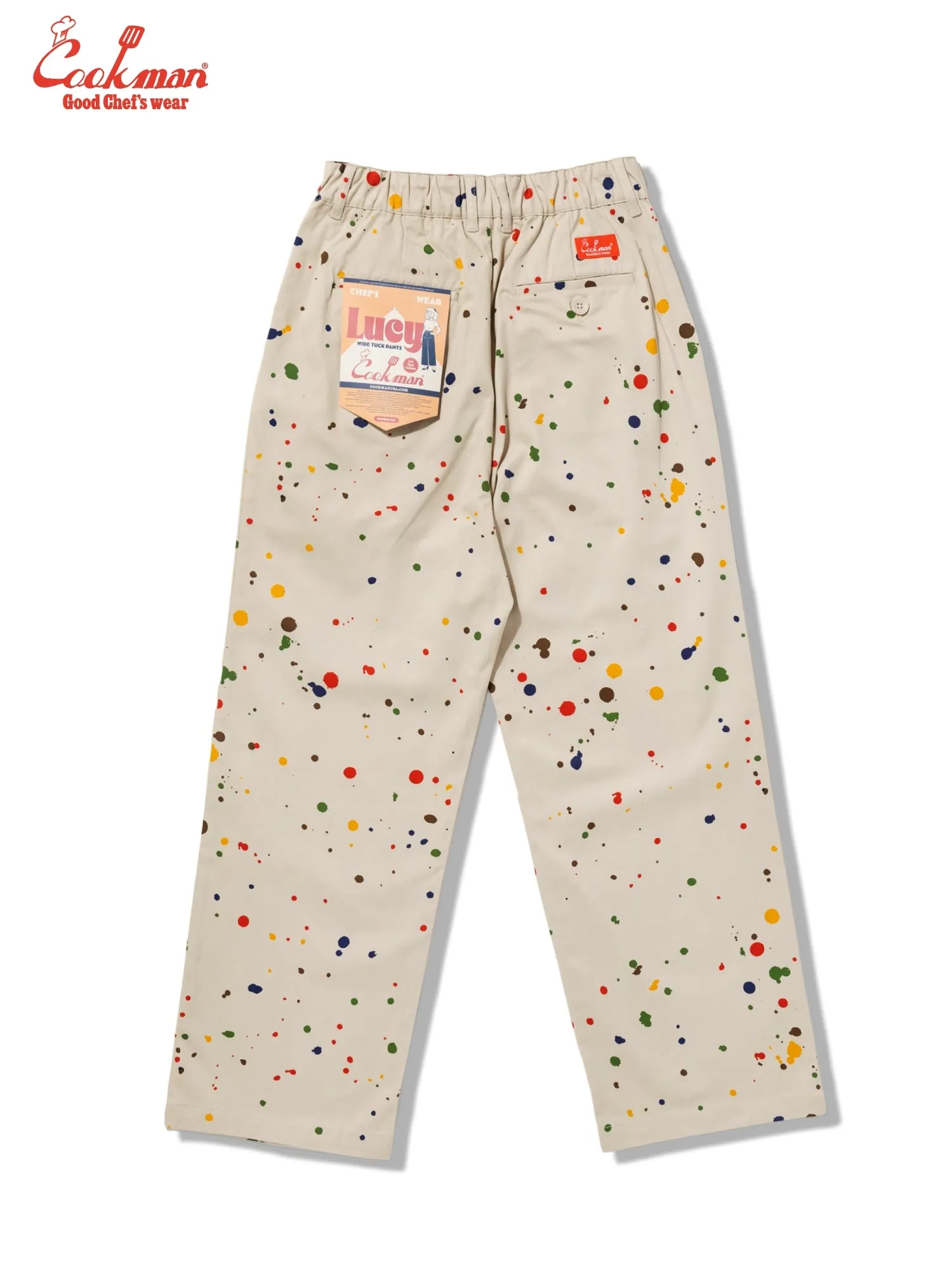 Lucy Pants - Sauce Splash : Beige sold by Cookman product image thumbnail 4