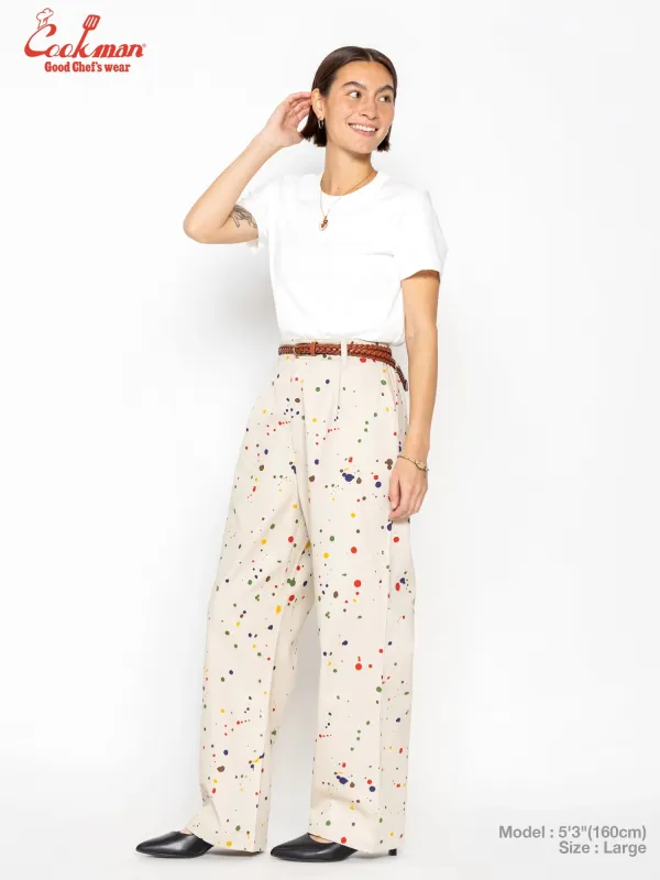 Lucy Pants -  Sauce Splash : Beige made by Cookman
