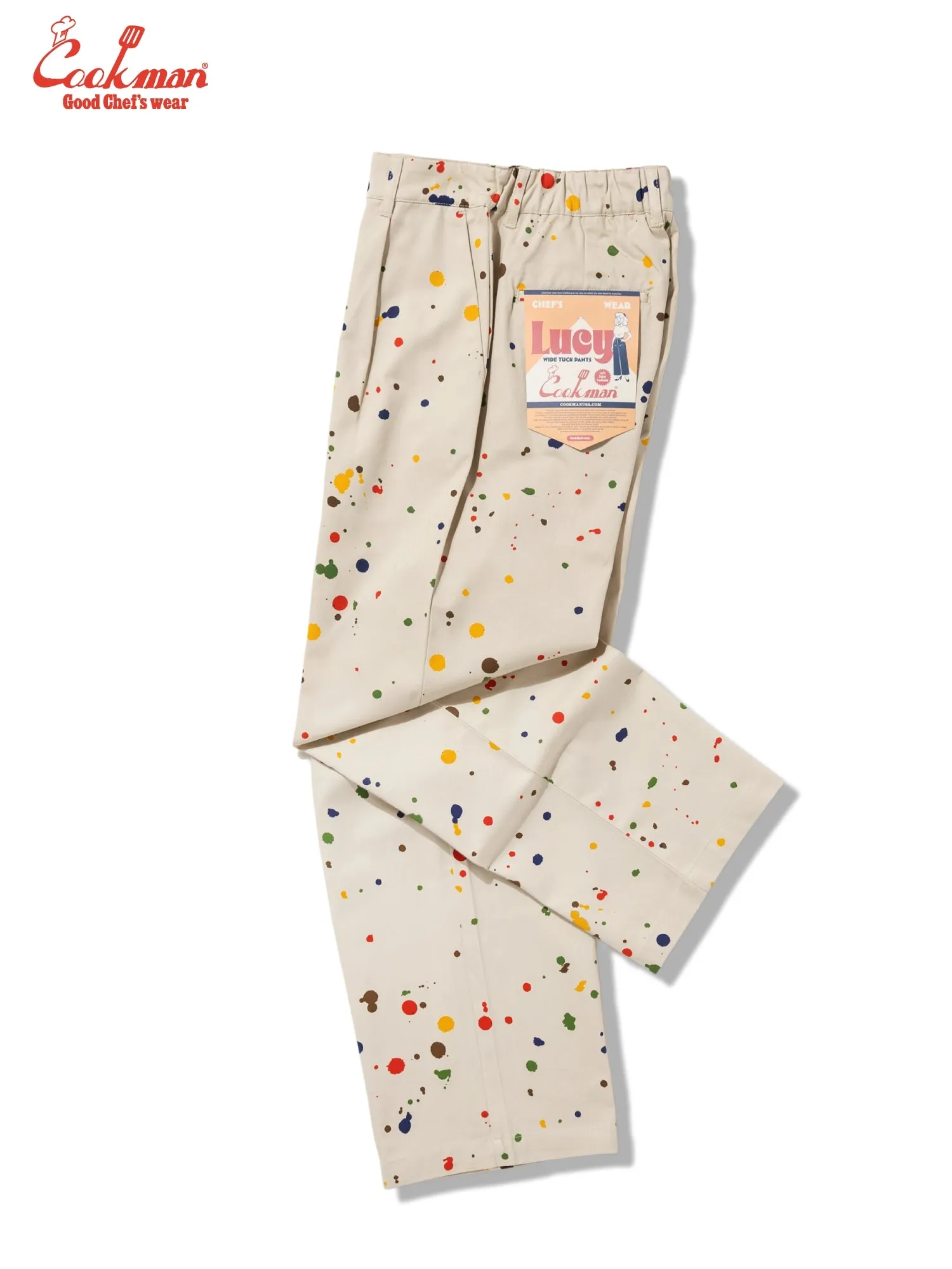 Lucy Pants - Sauce Splash : Beige sold by Cookman product image thumbnail 5