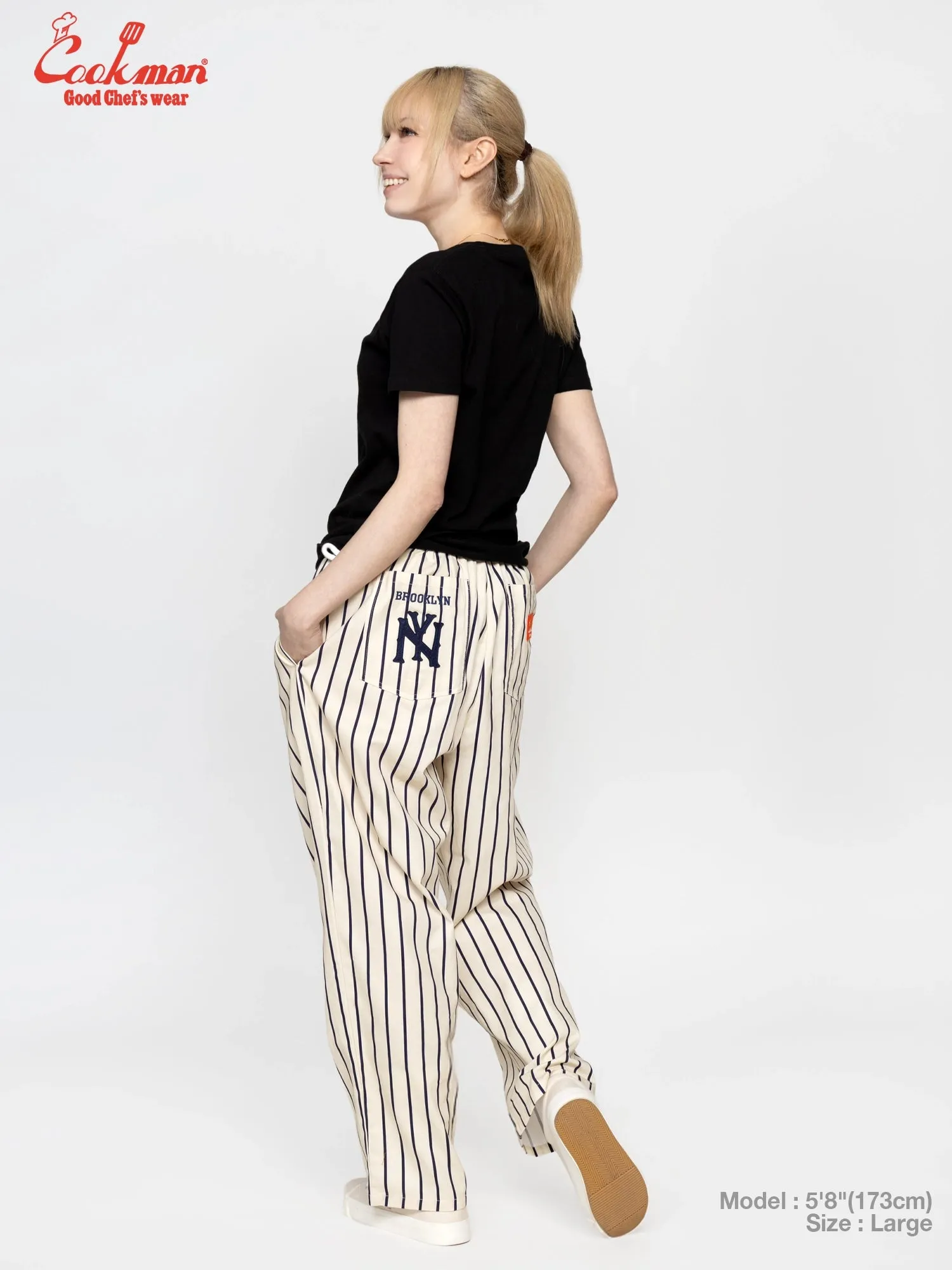 Chef Pants Semiwide - NLBM BROOKLYN EAGLES sold by Cookman
