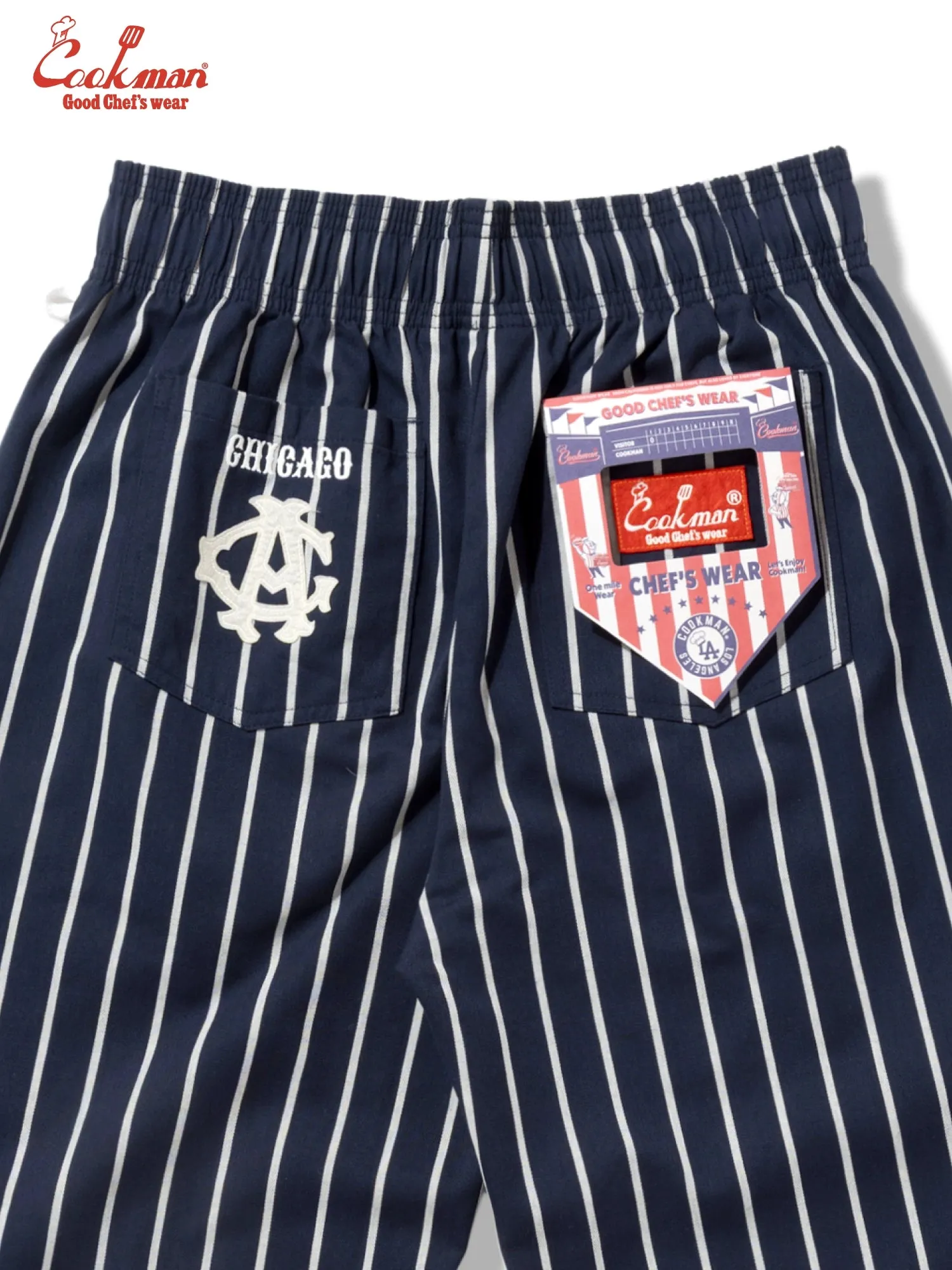 Chef Pants Semiwide - NLBM CHICAGO AMERICAN GIANTS sold by Cookman product image thumbnail 3