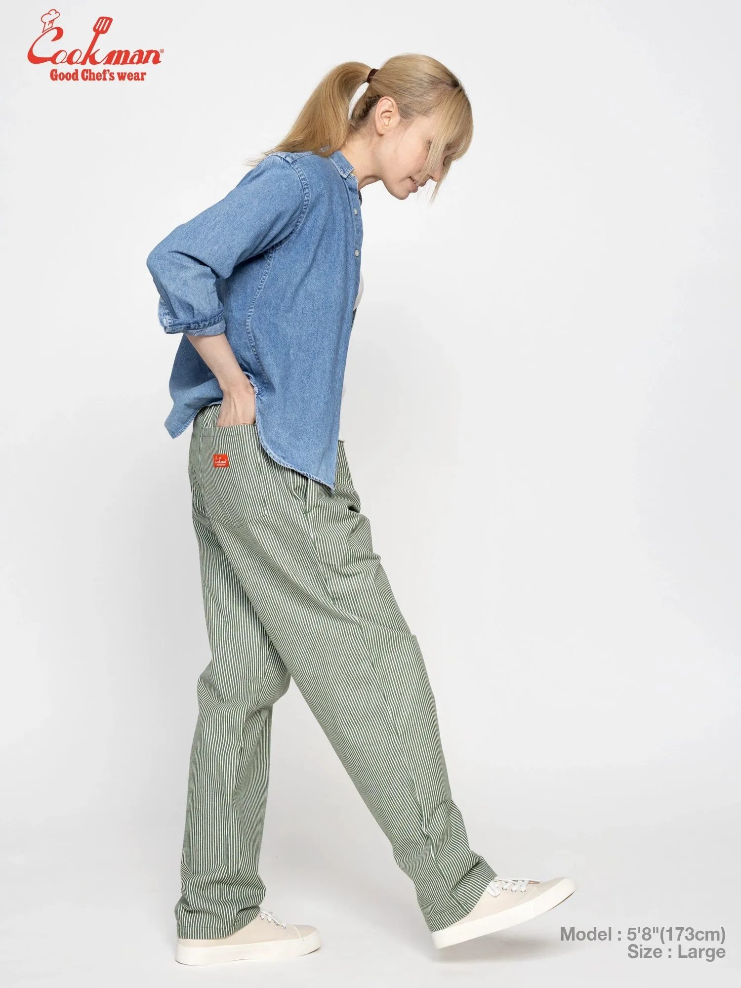 Chef Pants - Hickory : Green sold by Cookman product image thumbnail 2