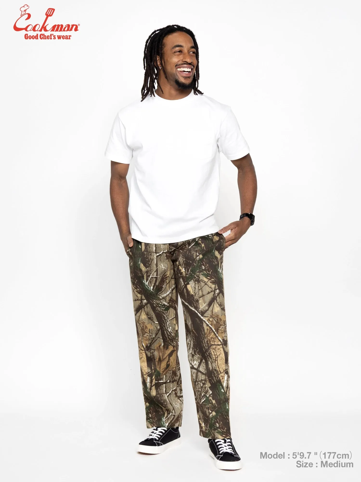 Chef Pants Semiwide - Timber Camo sold by Cookman product image thumbnail 2