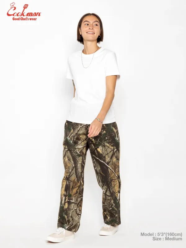 Chef Pants Semiwide -  Timber Camo made by Cookman