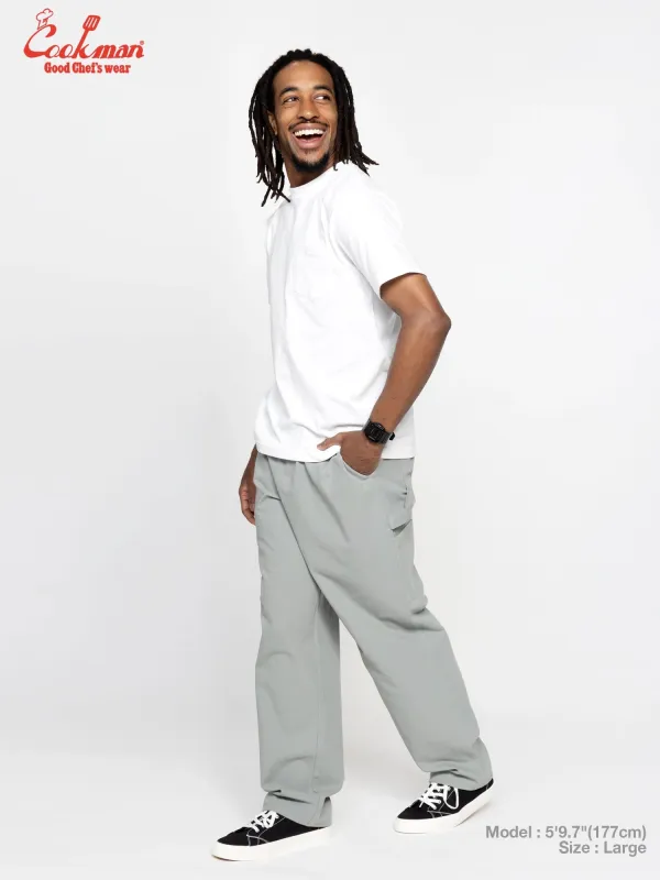 Carpenter's Pants :  Canvas - Still Water made by Cookman