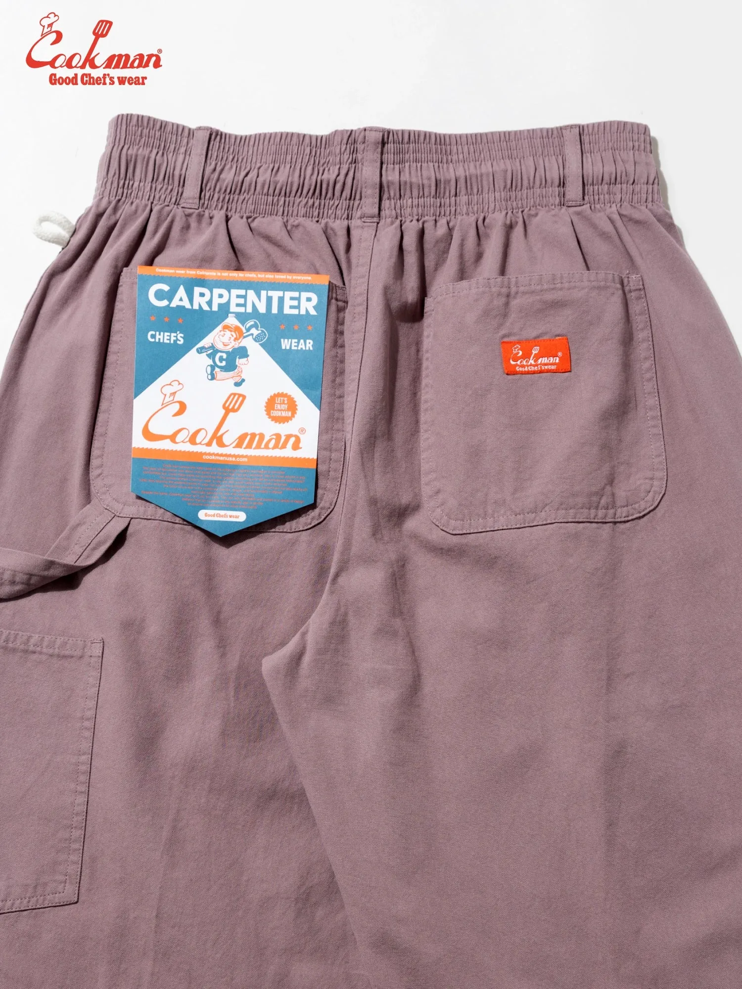 Carpenter's Pants : Canvas - Grayish Pink sold by Cookman product image thumbnail 4