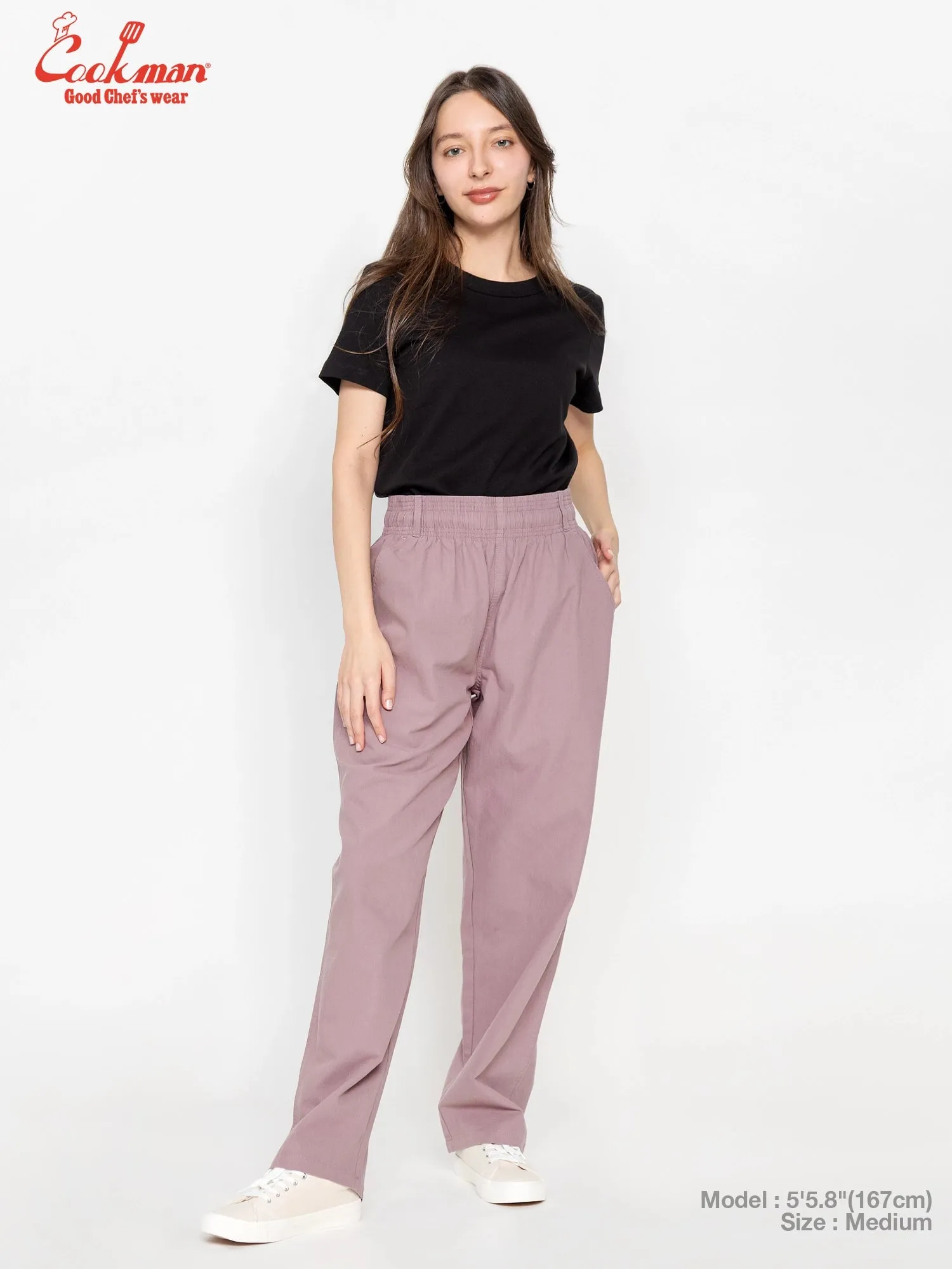 Carpenter's Pants : Canvas - Grayish Pink sold by Cookman