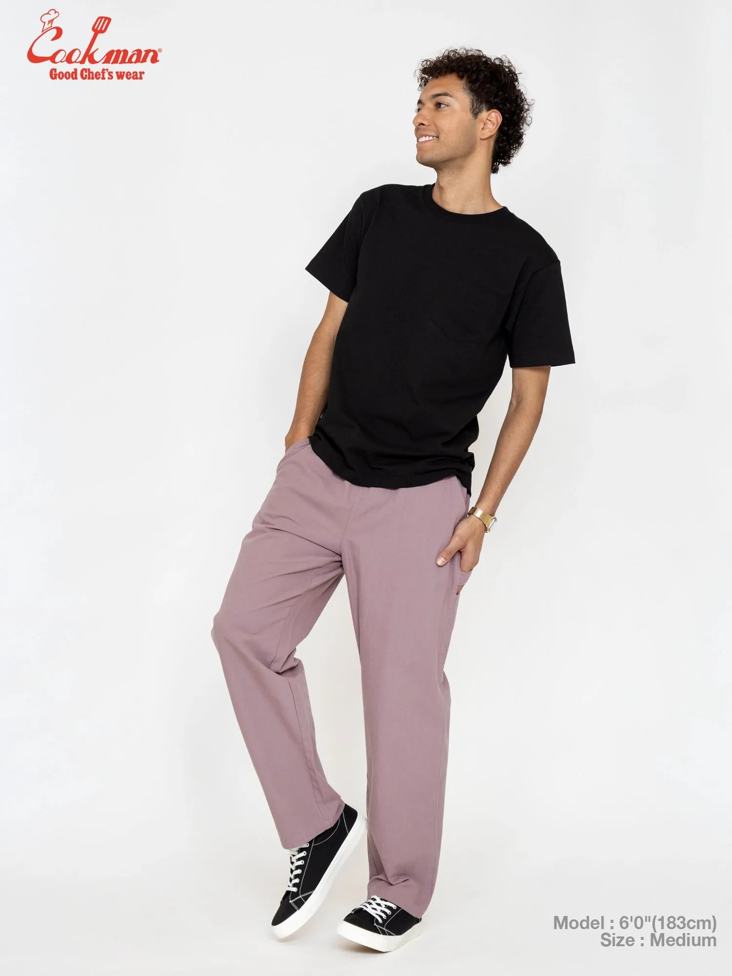 Carpenter's Pants : Canvas - Grayish Pink sold by Cookman product image thumbnail 2
