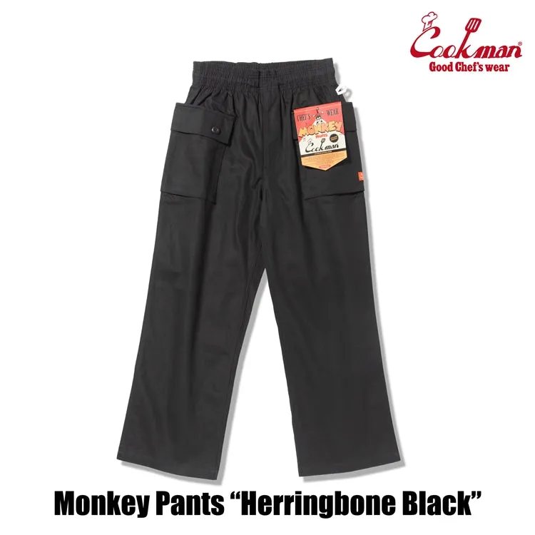 Monkey Pants - Herringbone : Black sold by Cookman product image thumbnail 4