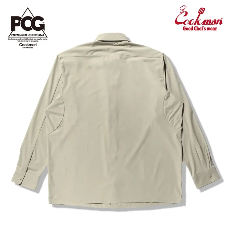 Work Shirts Long Sleeve - Beige sold by Cookman product image thumbnail 2