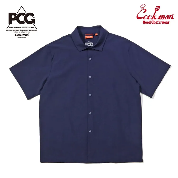 Work Shirts Short Sleeve Light - NAVY sold by Cookman